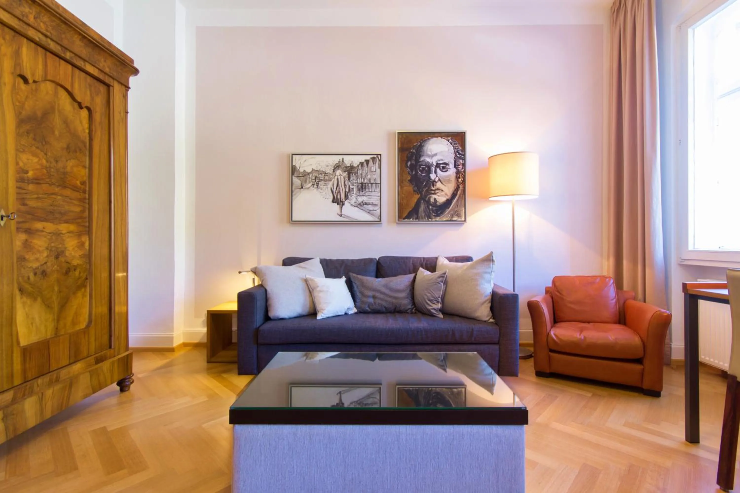 Living room in Qube Hotel Bergheim