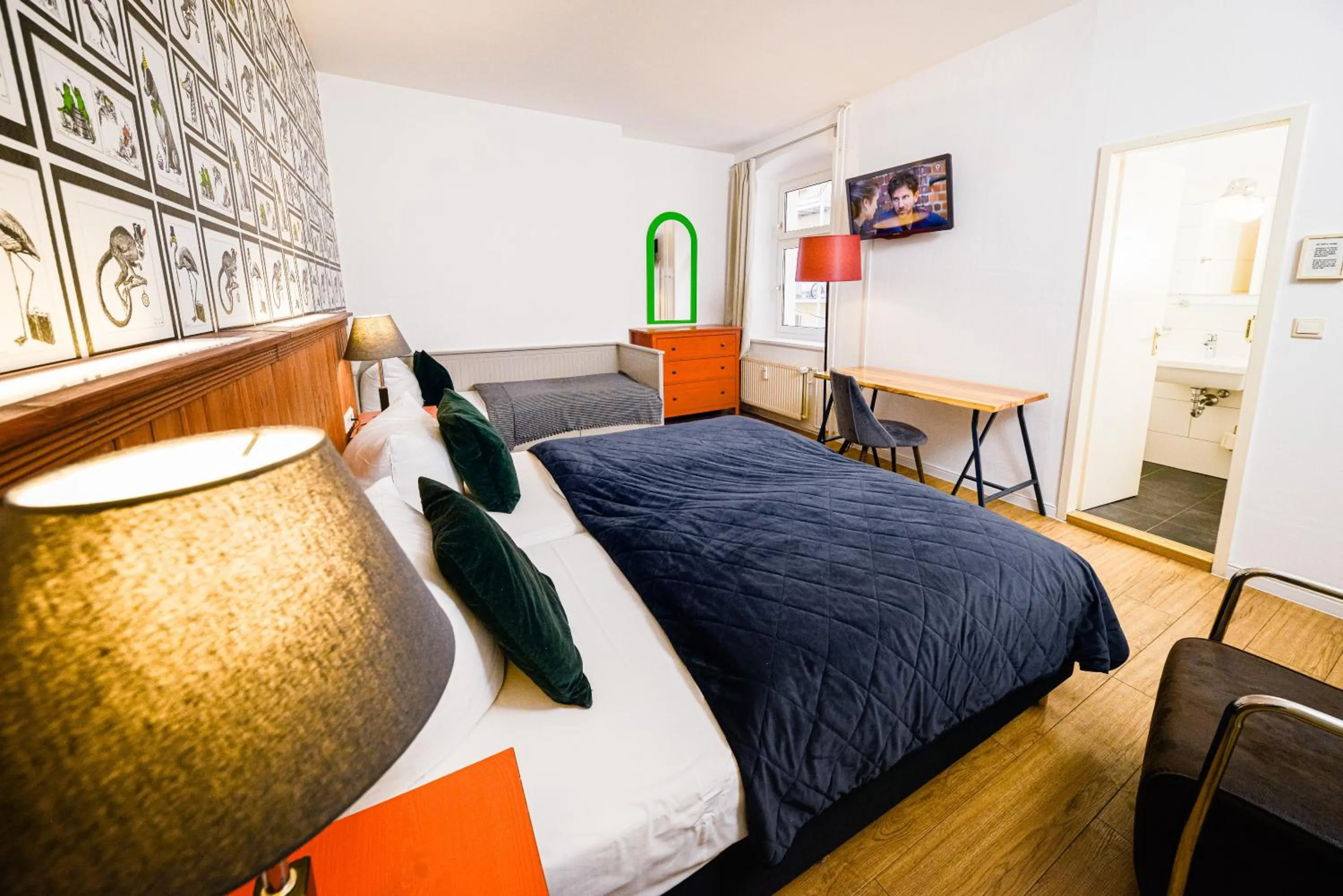 Bed in Old Town Hotel