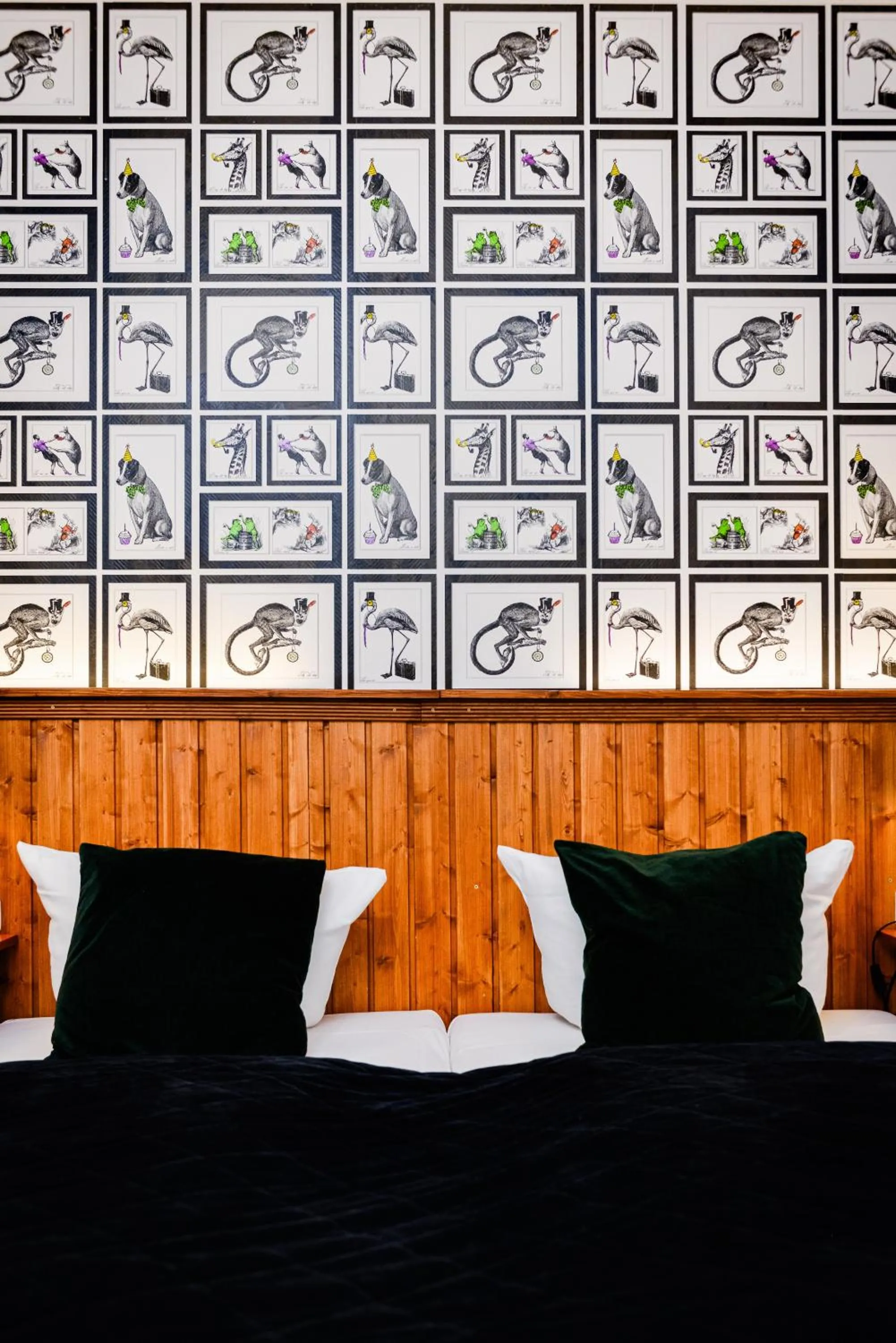 Bed in Old Town Hotel