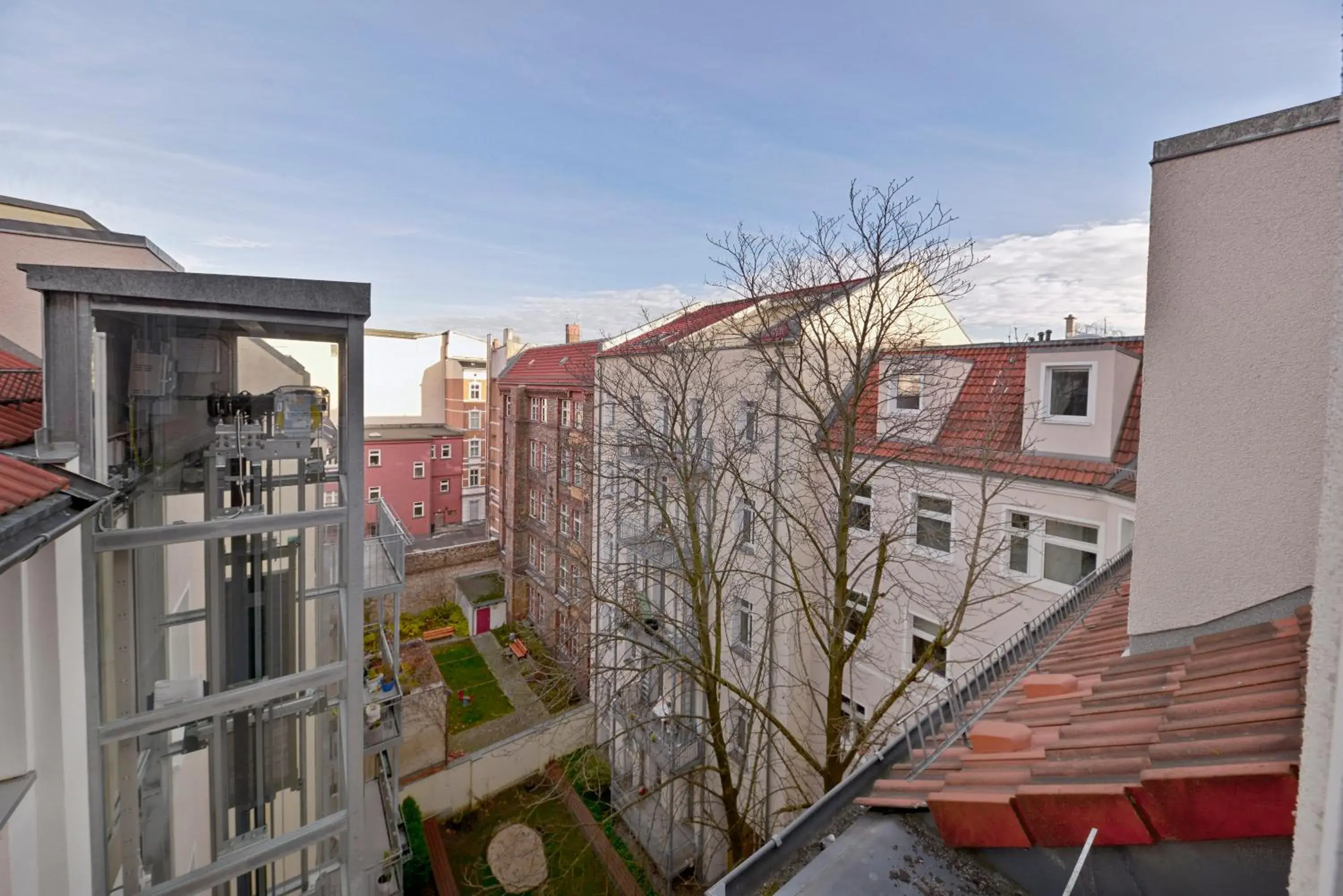Inner courtyard view in Old Town Hotel Inner courtyard view in Old Town Hotel