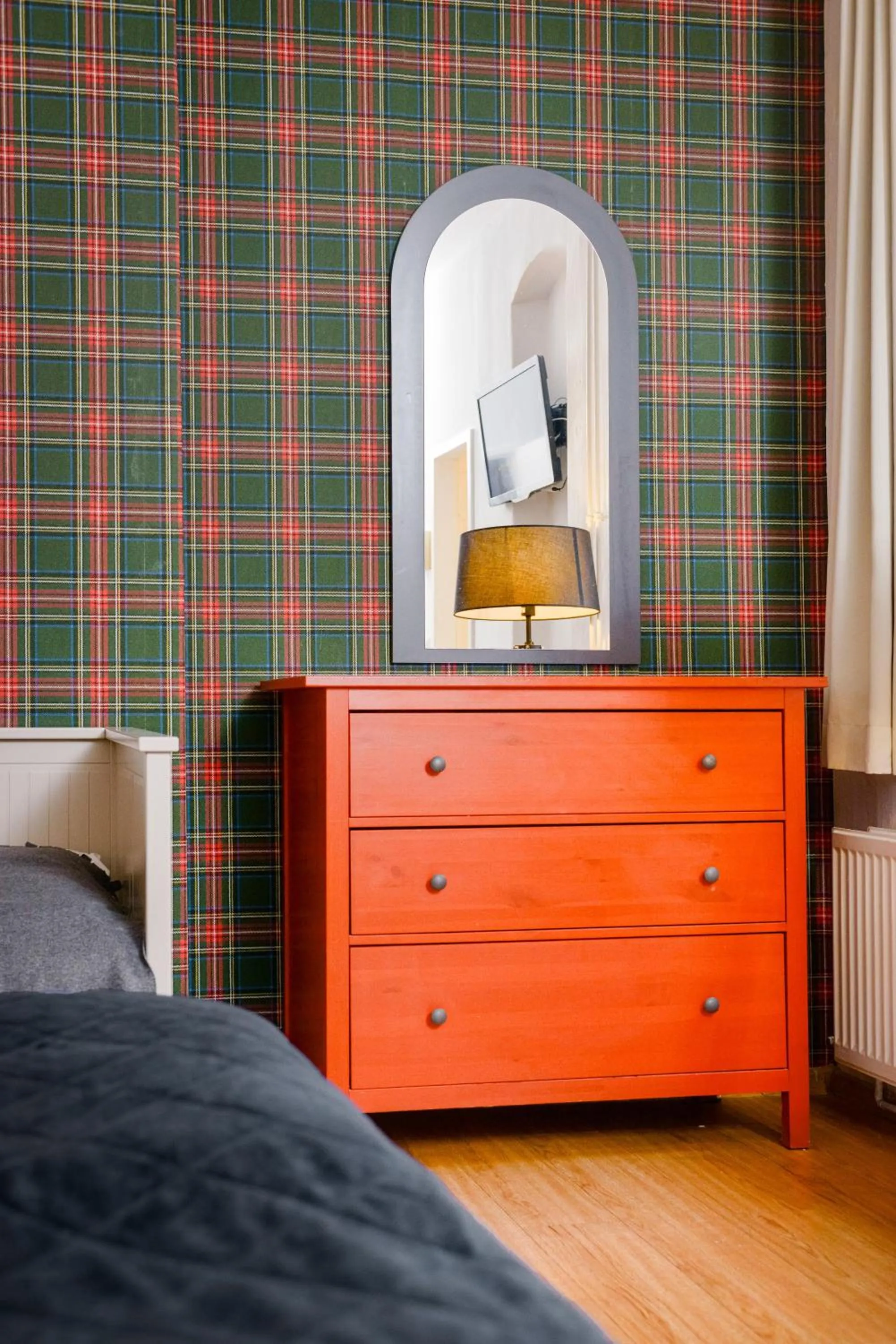 Bedroom, Bed in Old Town Hotel