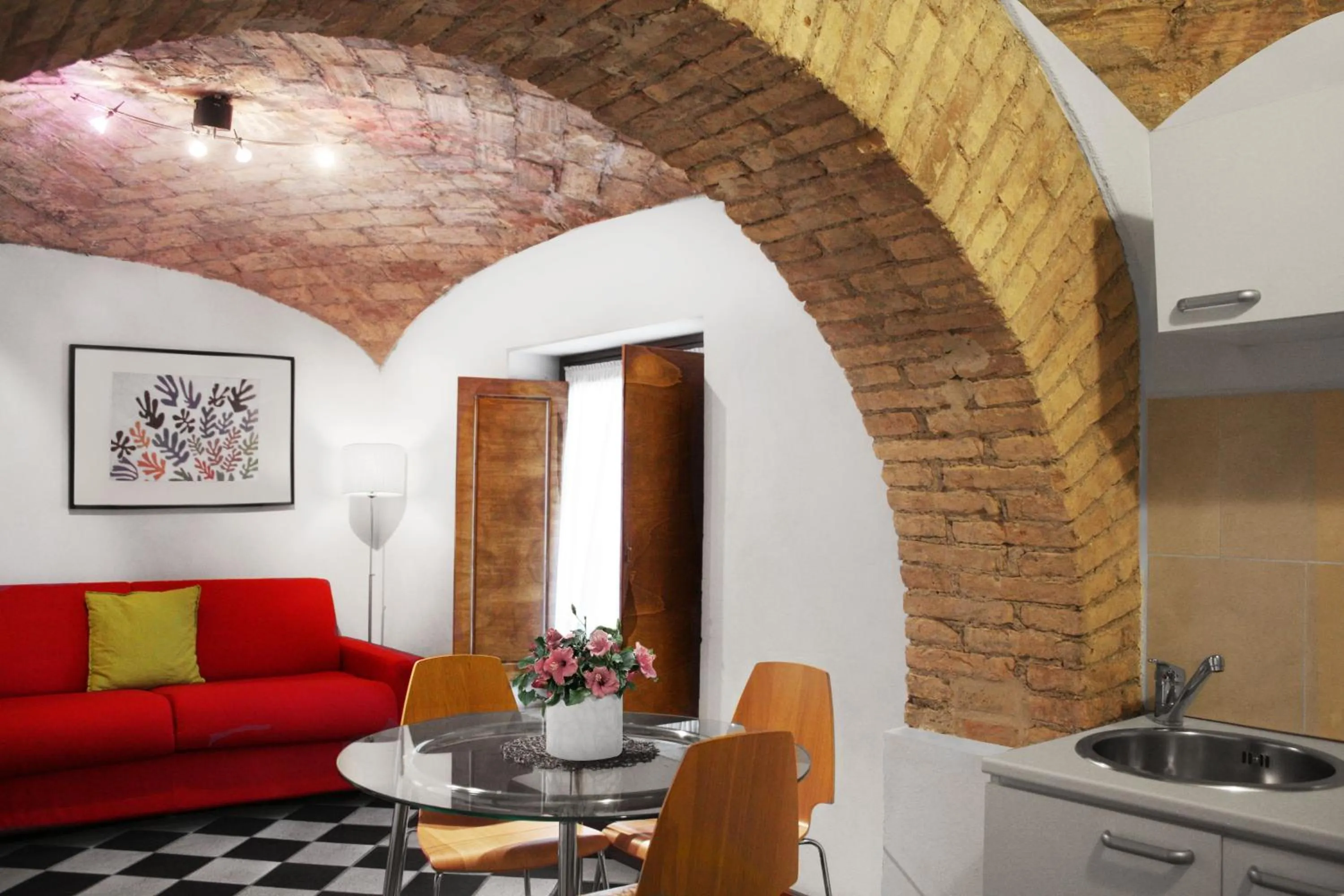 Kitchen or kitchenette in Roma Resort Termini