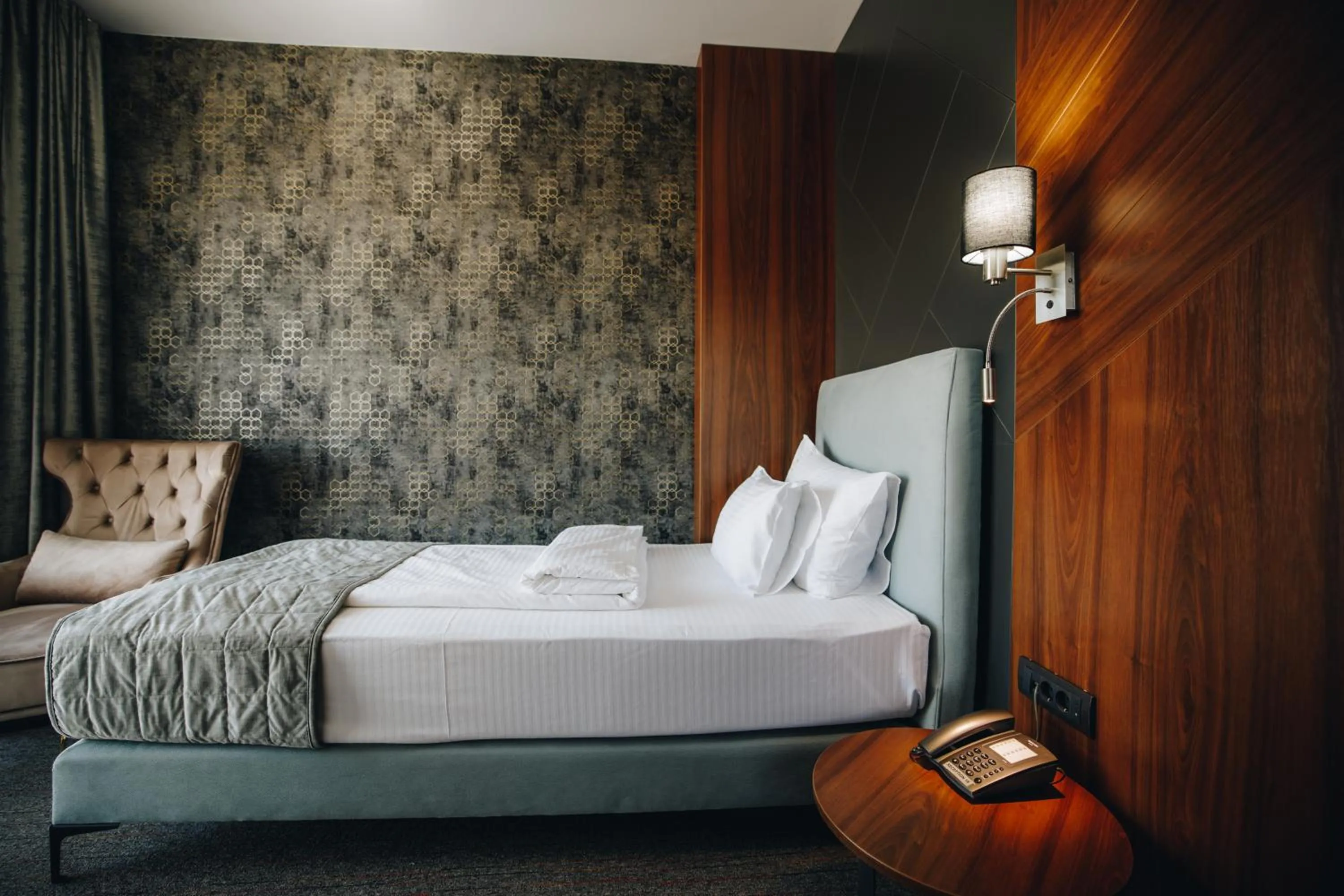 Bed in Garni Hotel Radović