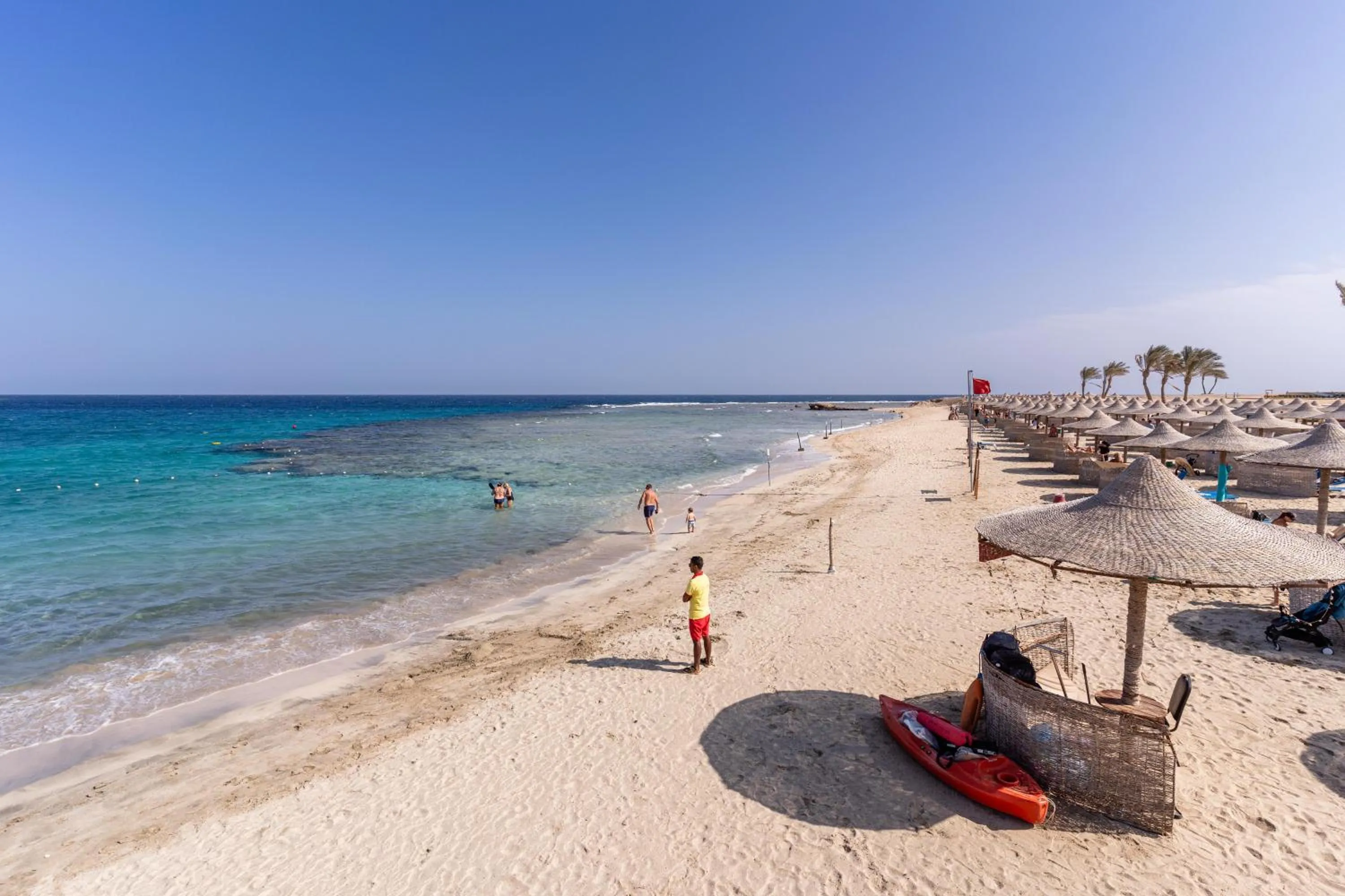 Beach in Malikia Resort Abu Dabbab