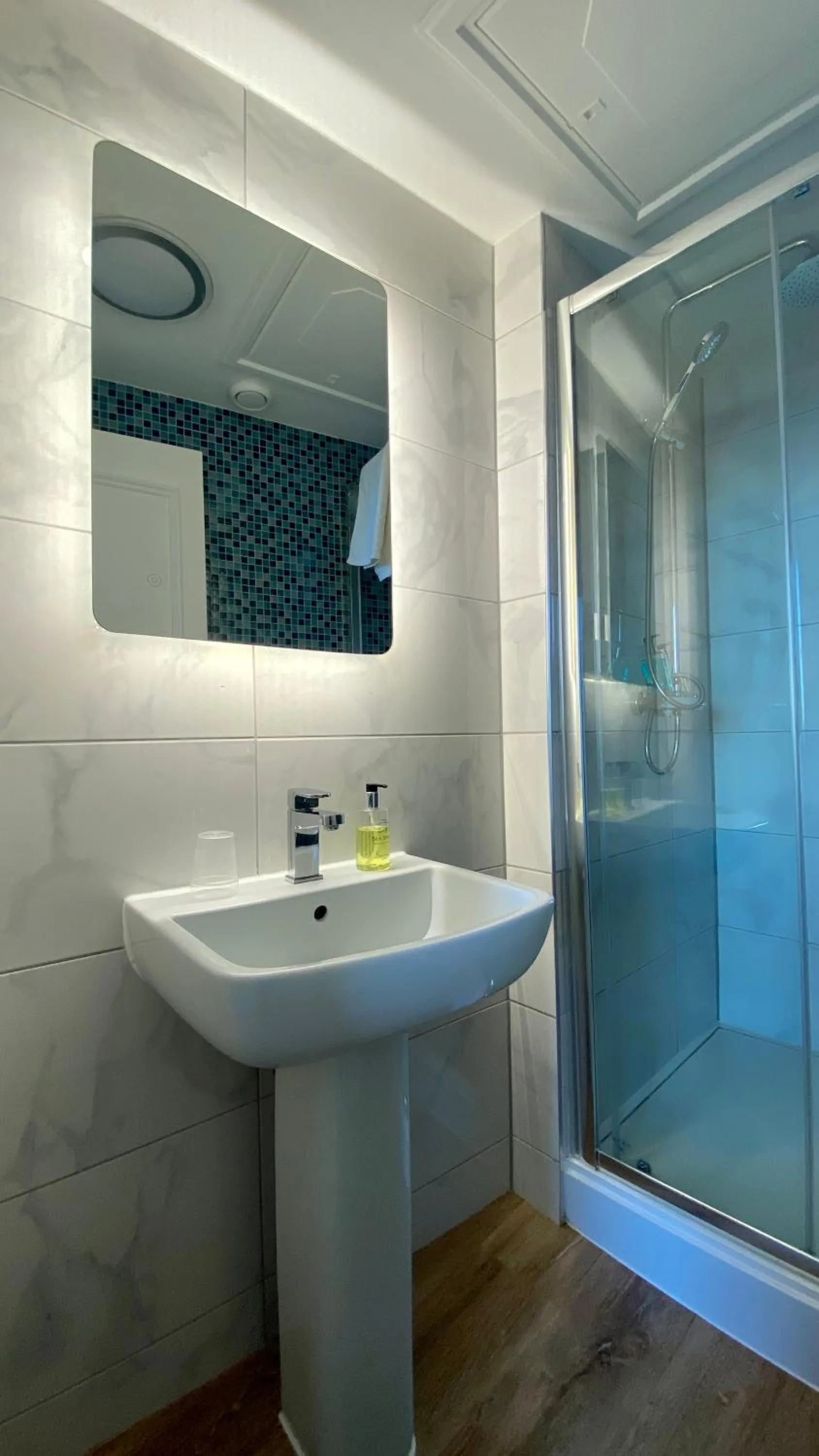 Shower in The Fairhaven Hotel