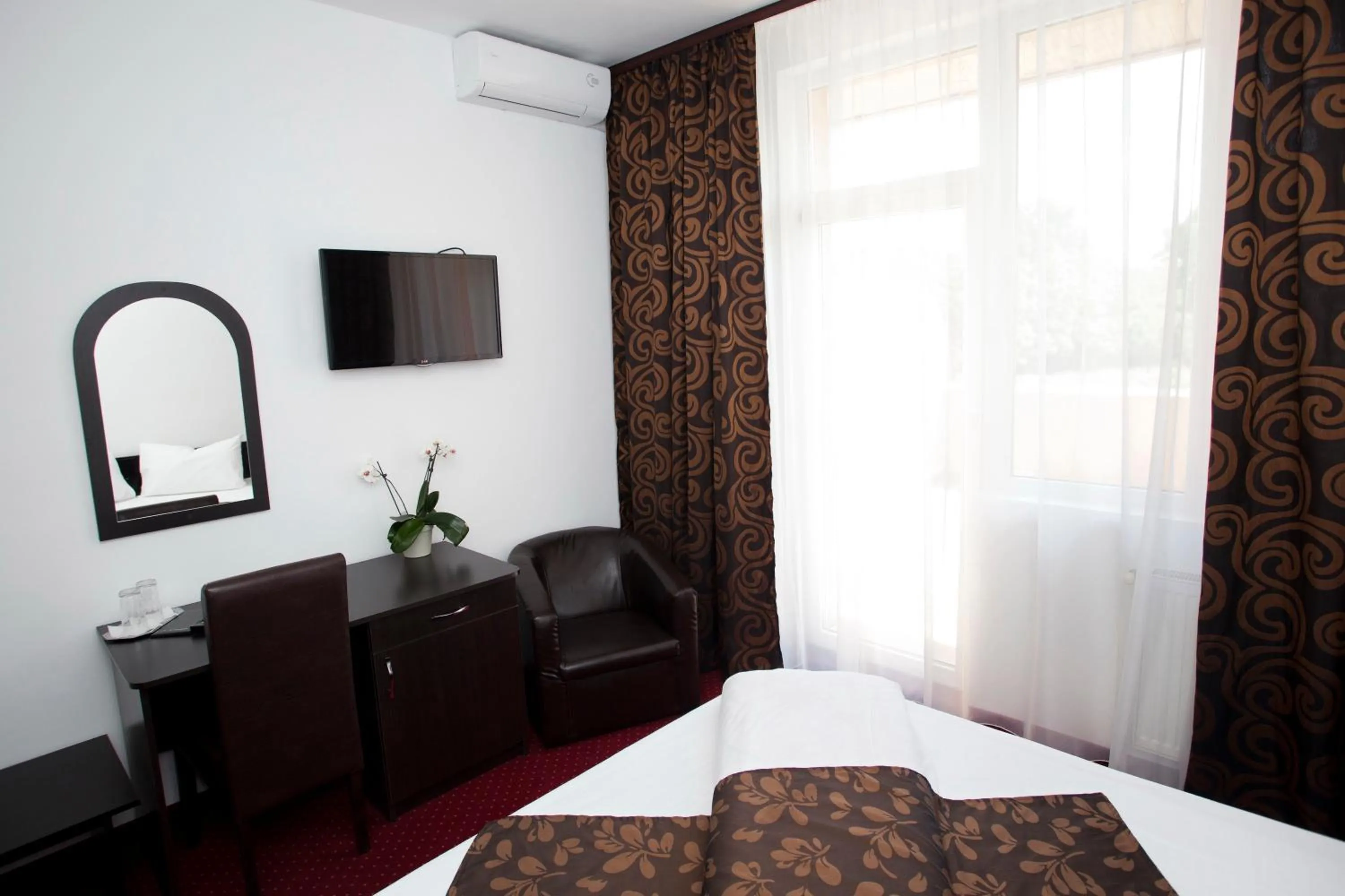 Decorative detail, Bed in Hotel Terra