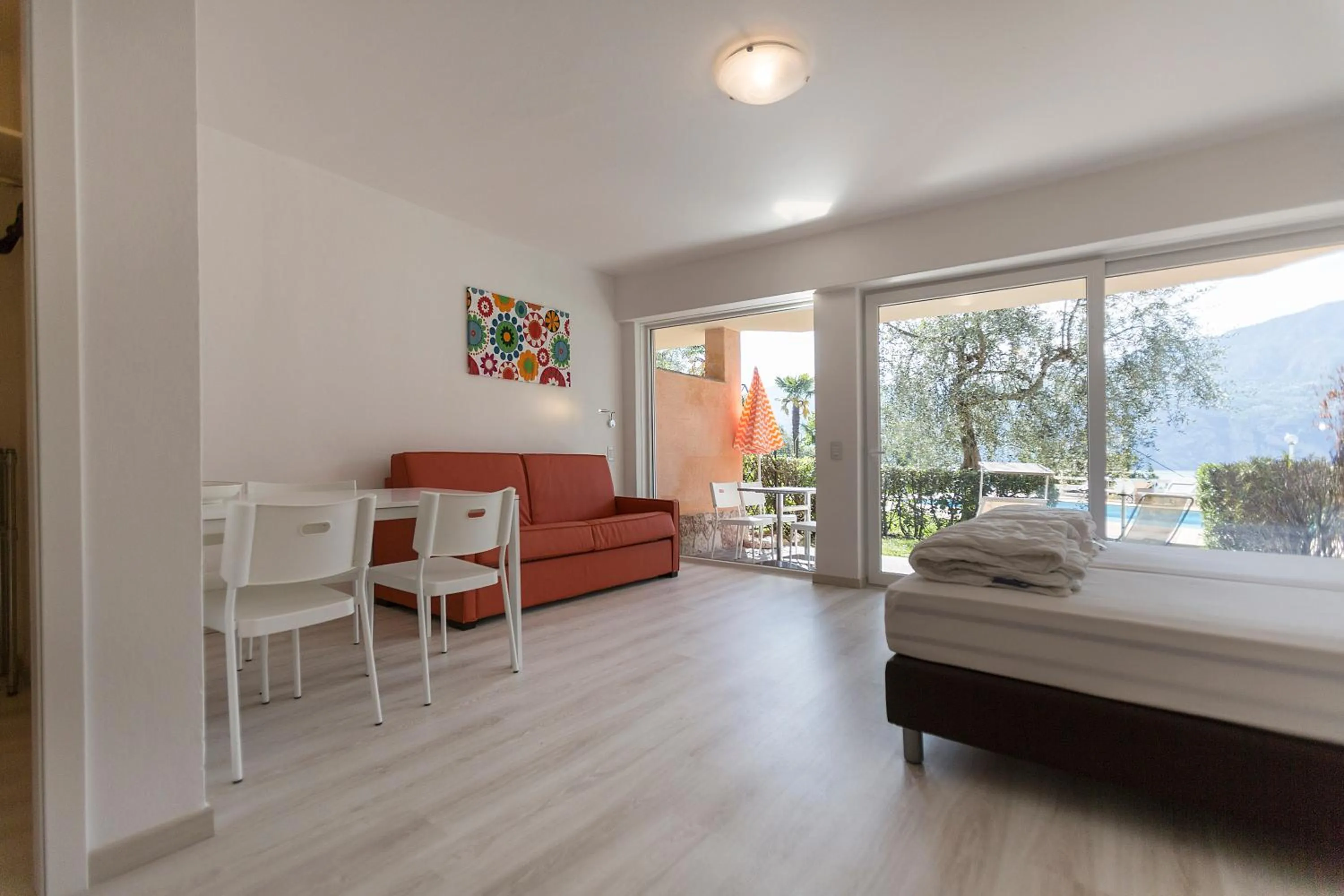 Bedroom in Residence Parco Lago di Garda