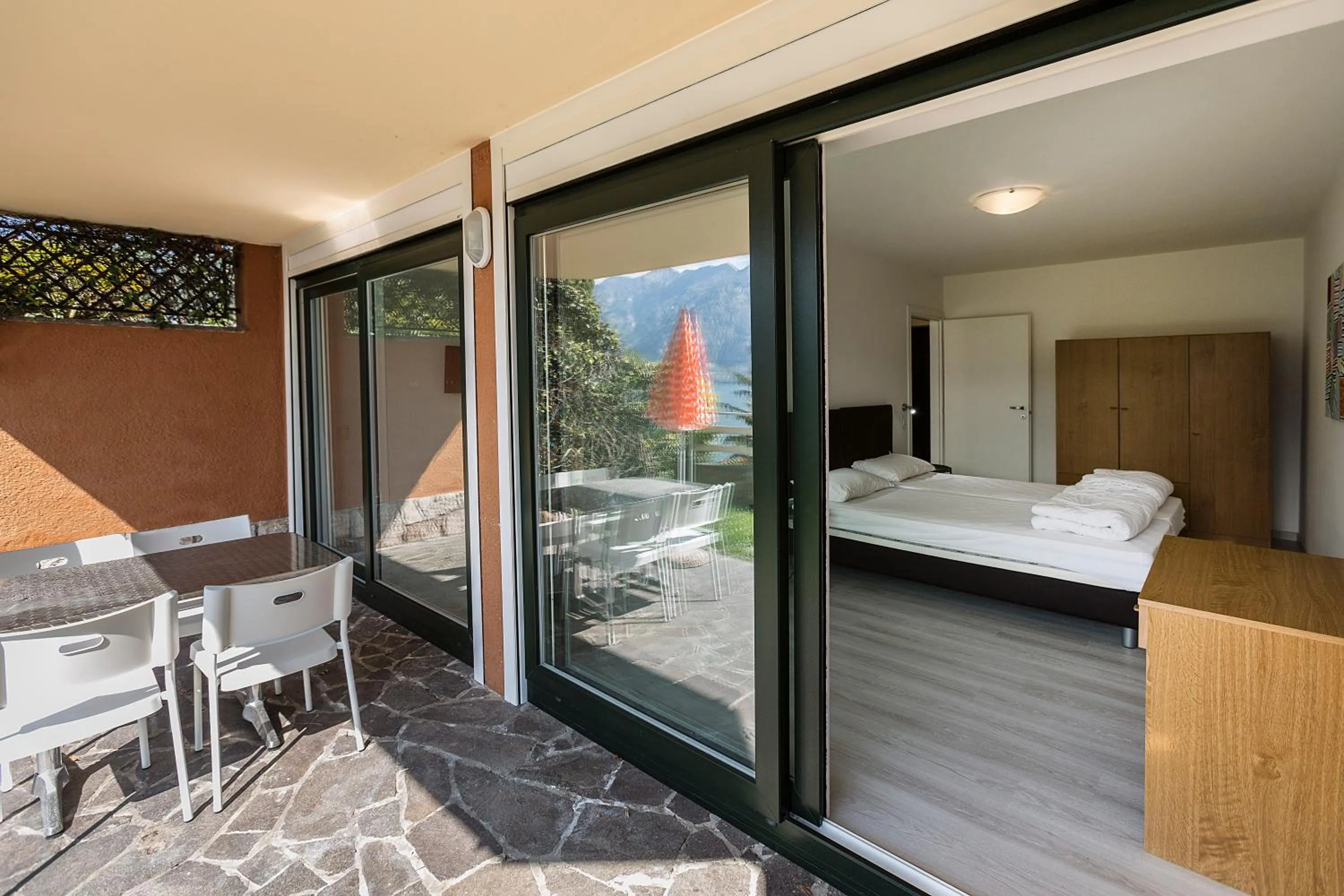 Bedroom, Bed in Residence Parco Lago di Garda