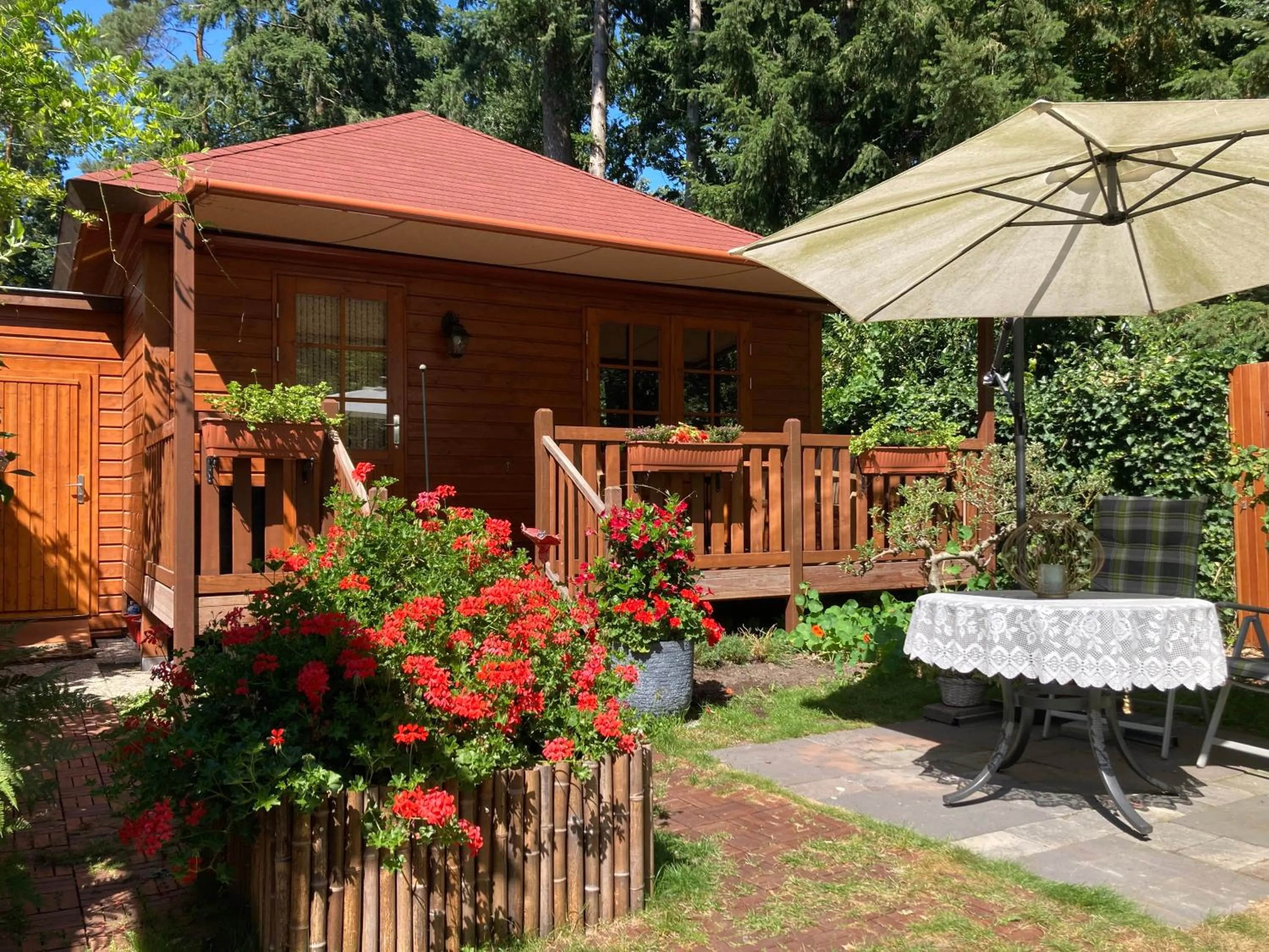 Balcony/Terrace in B&B Porcini