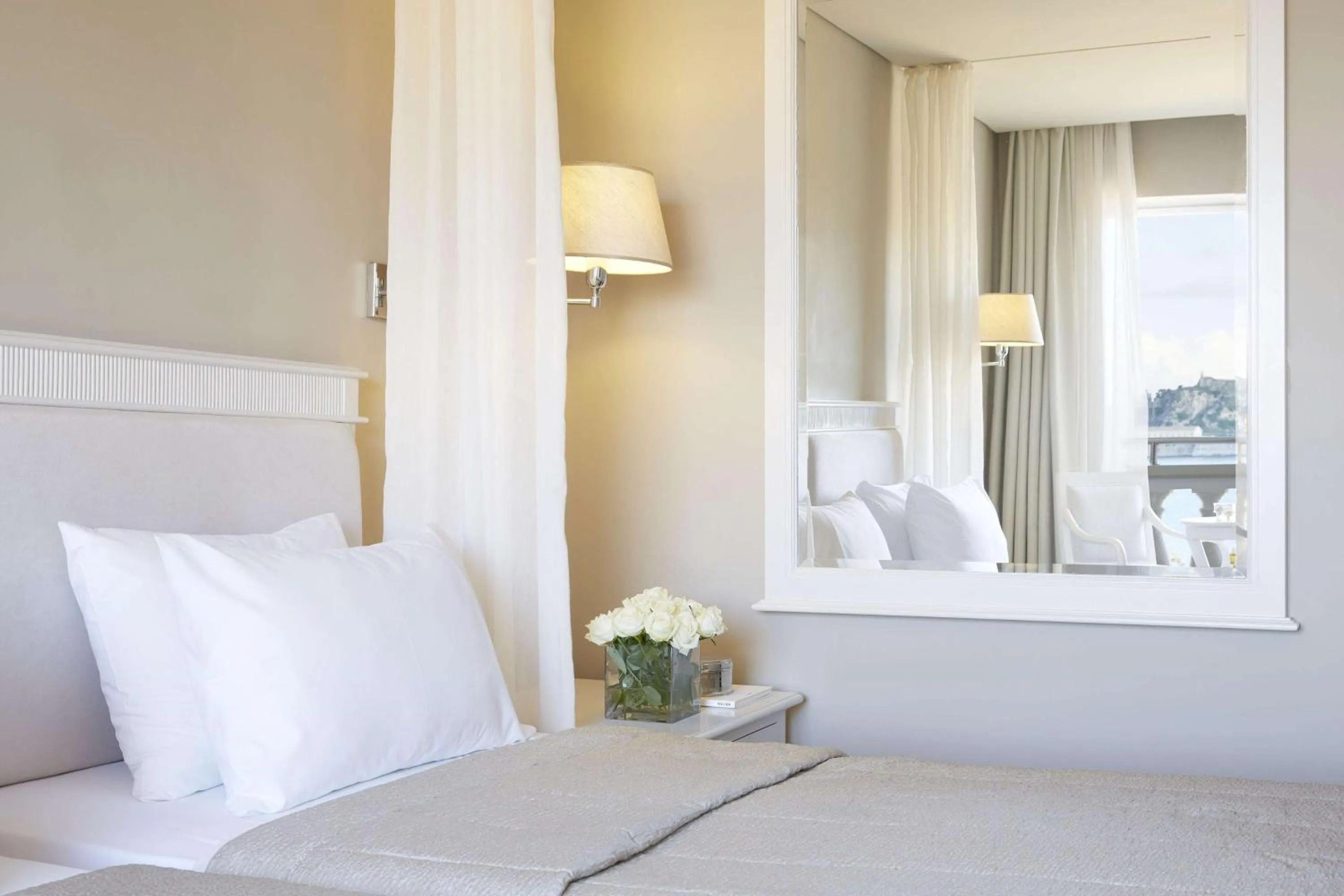 Bedroom, Bed in Mon Repos Palace - Adults Only