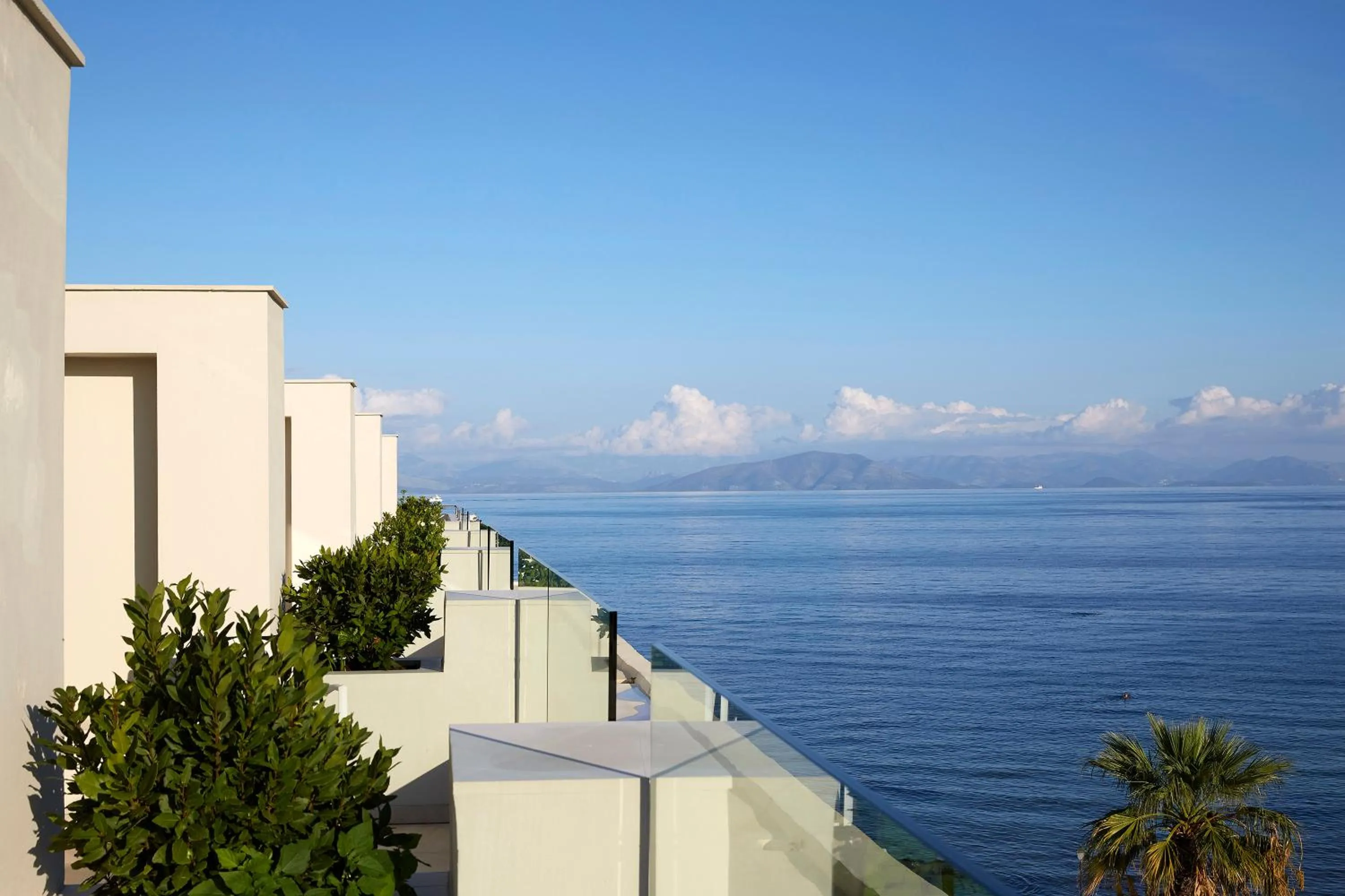 Sea view in Mon Repos Palace - Adults Only