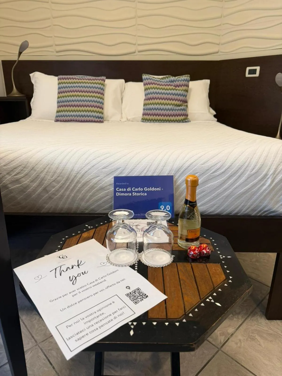 Bedroom, Bed in Casa di Carlo Goldoni - Dimora Storica