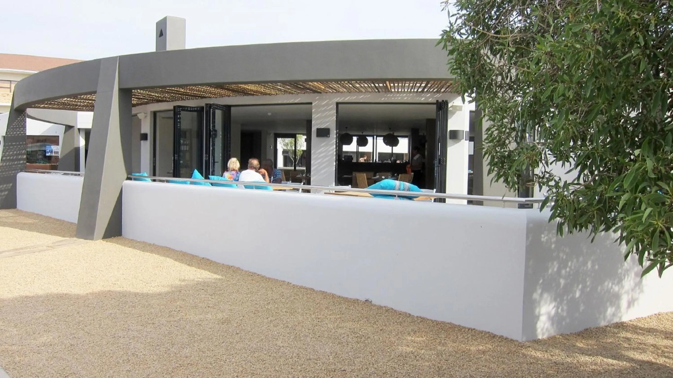 Patio in Windtown Lagoon Hotel