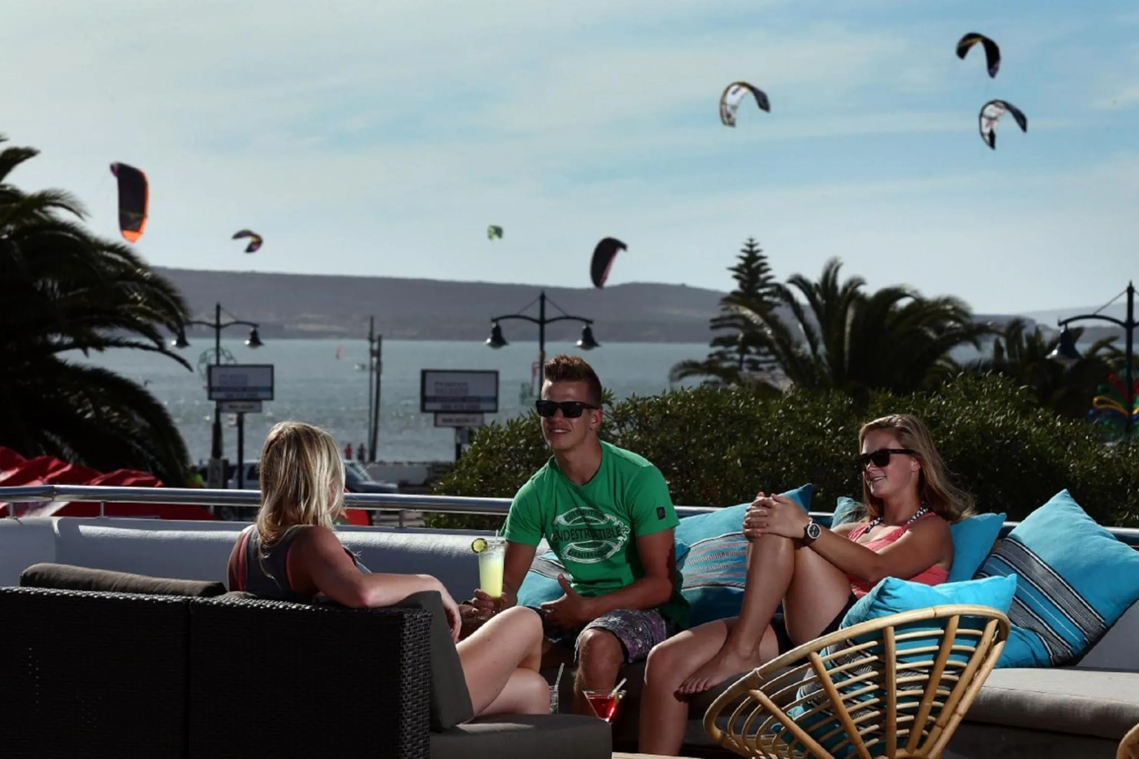 Patio in Windtown Lagoon Hotel