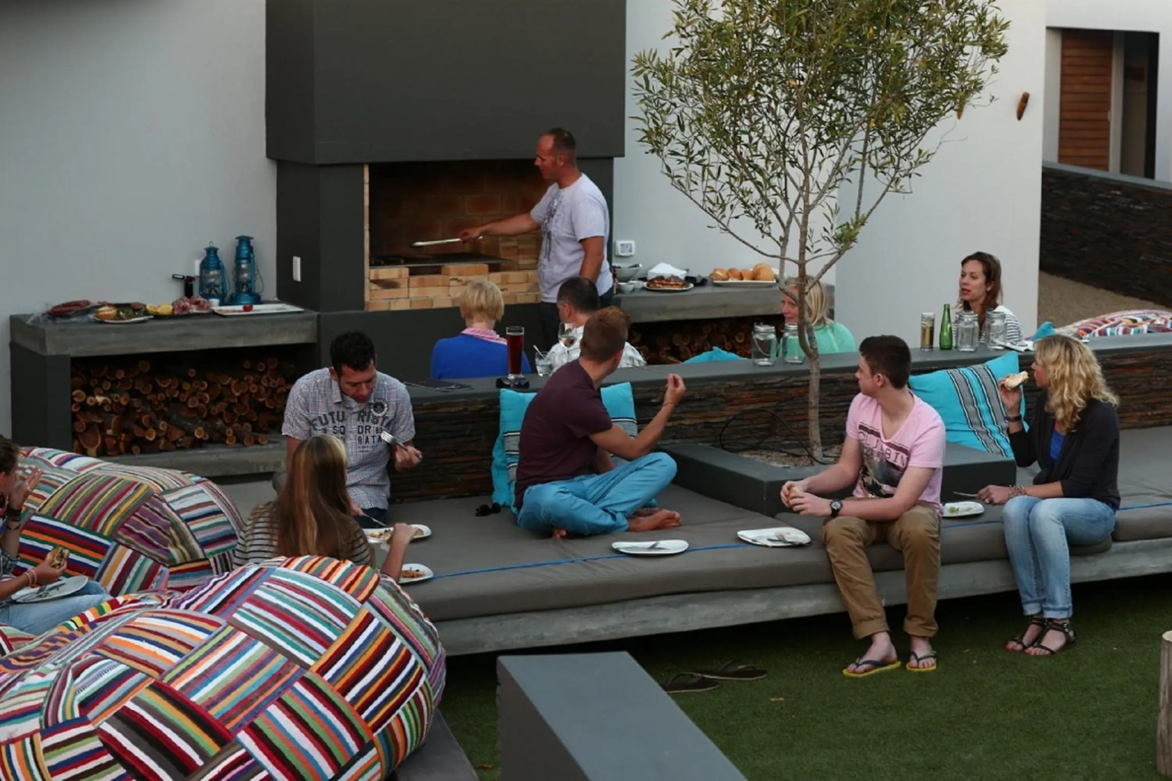 BBQ facilities in Windtown Lagoon Hotel