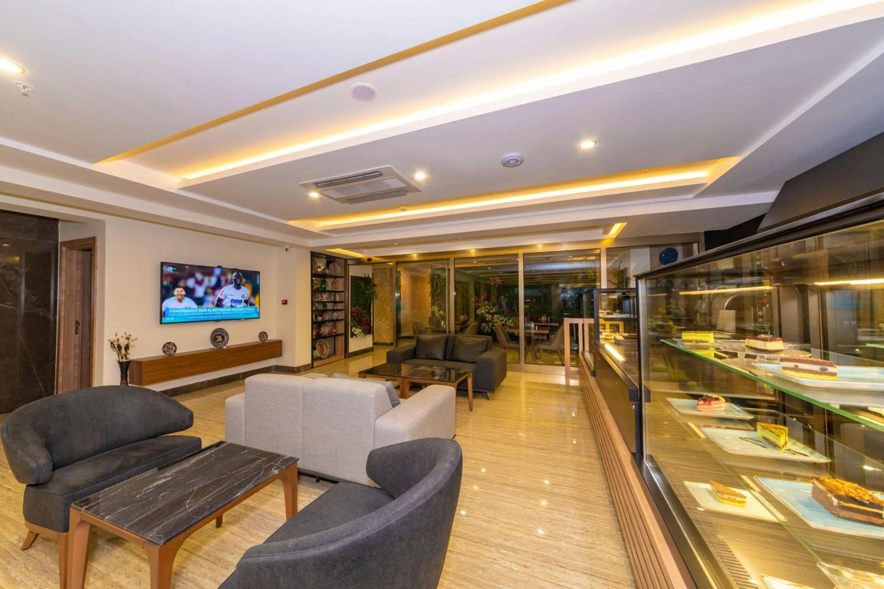 Lobby or reception in 38 Hotel