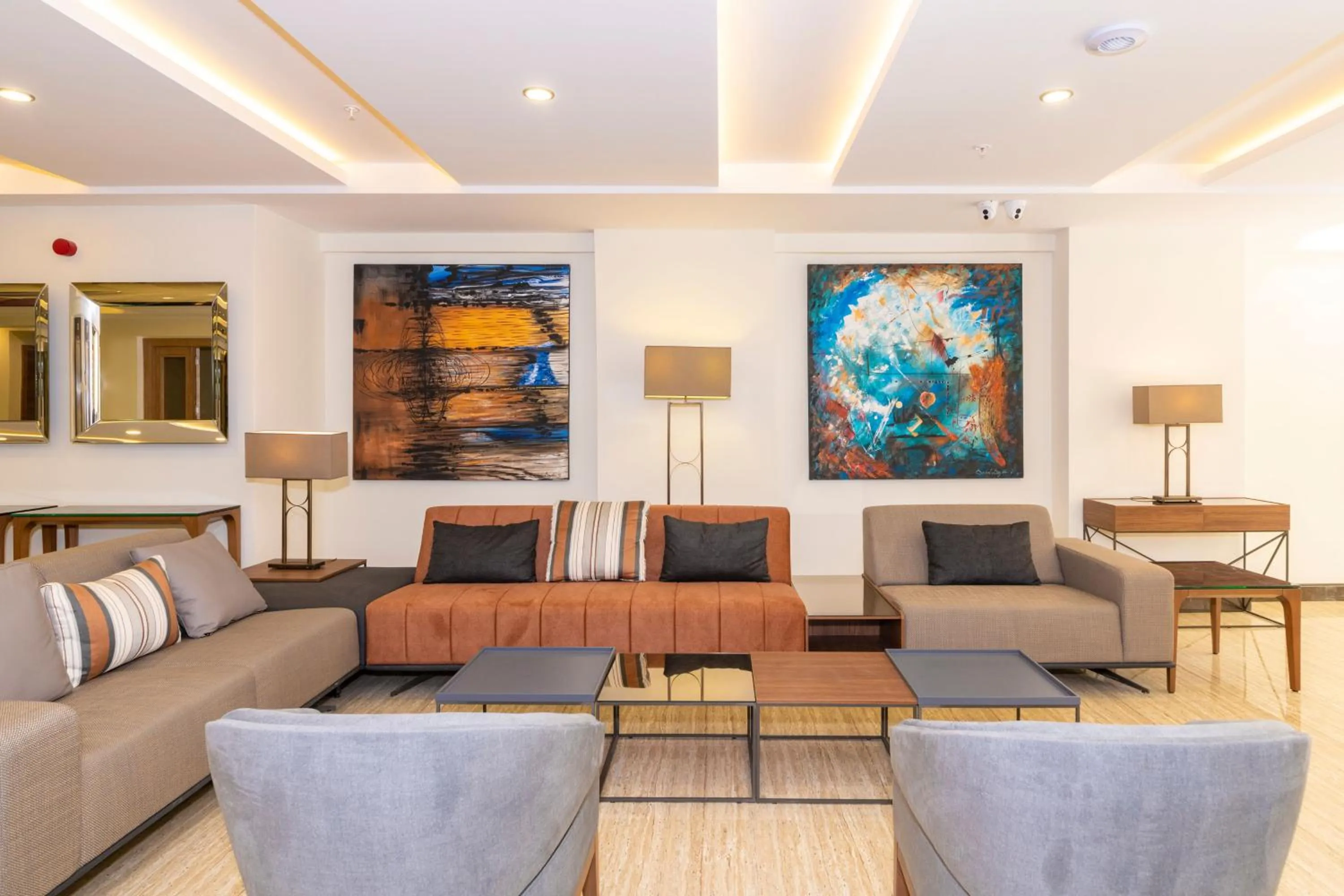 Lobby or reception in 38 Hotel