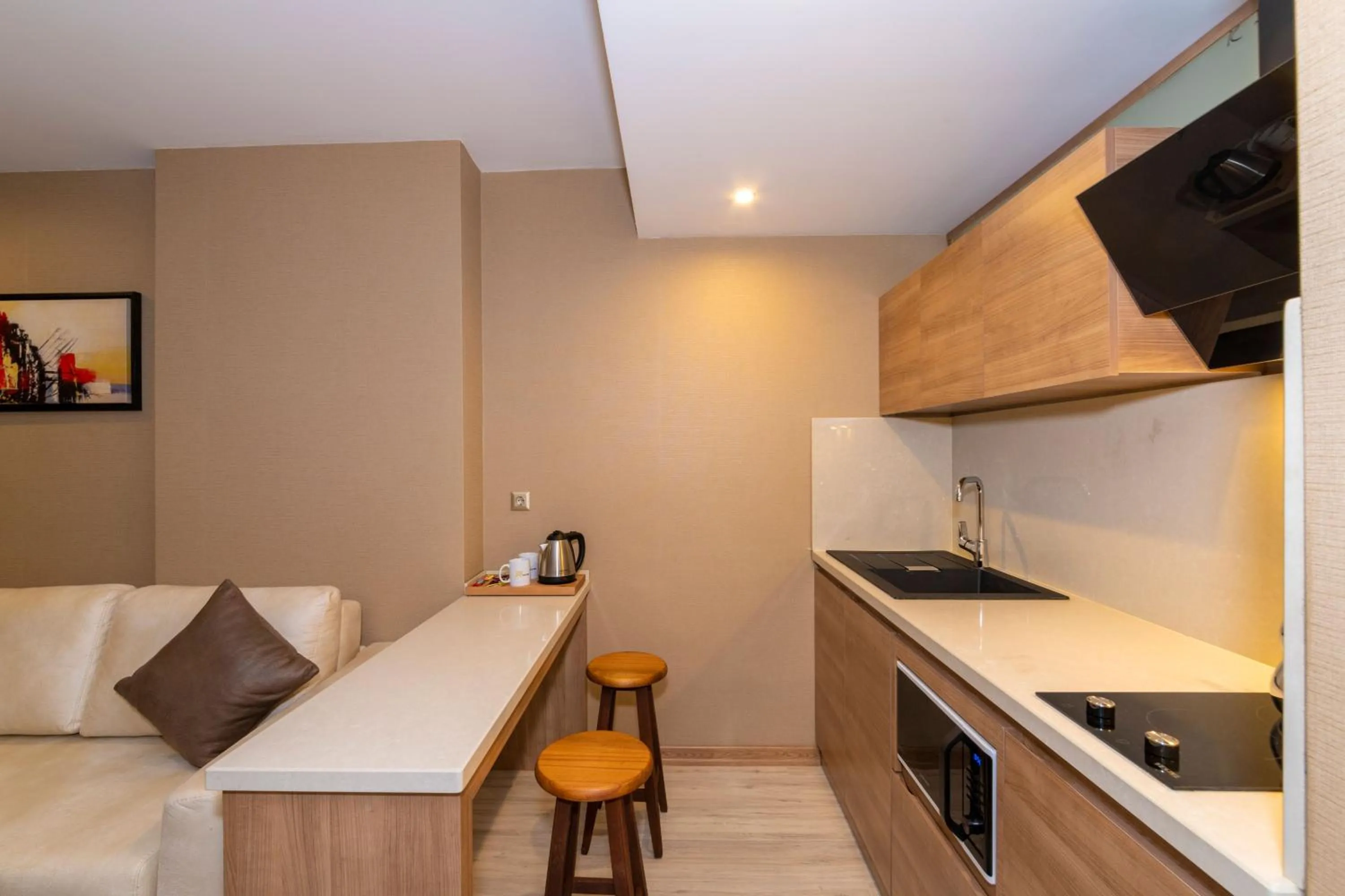 Kitchen or kitchenette in 38 Hotel