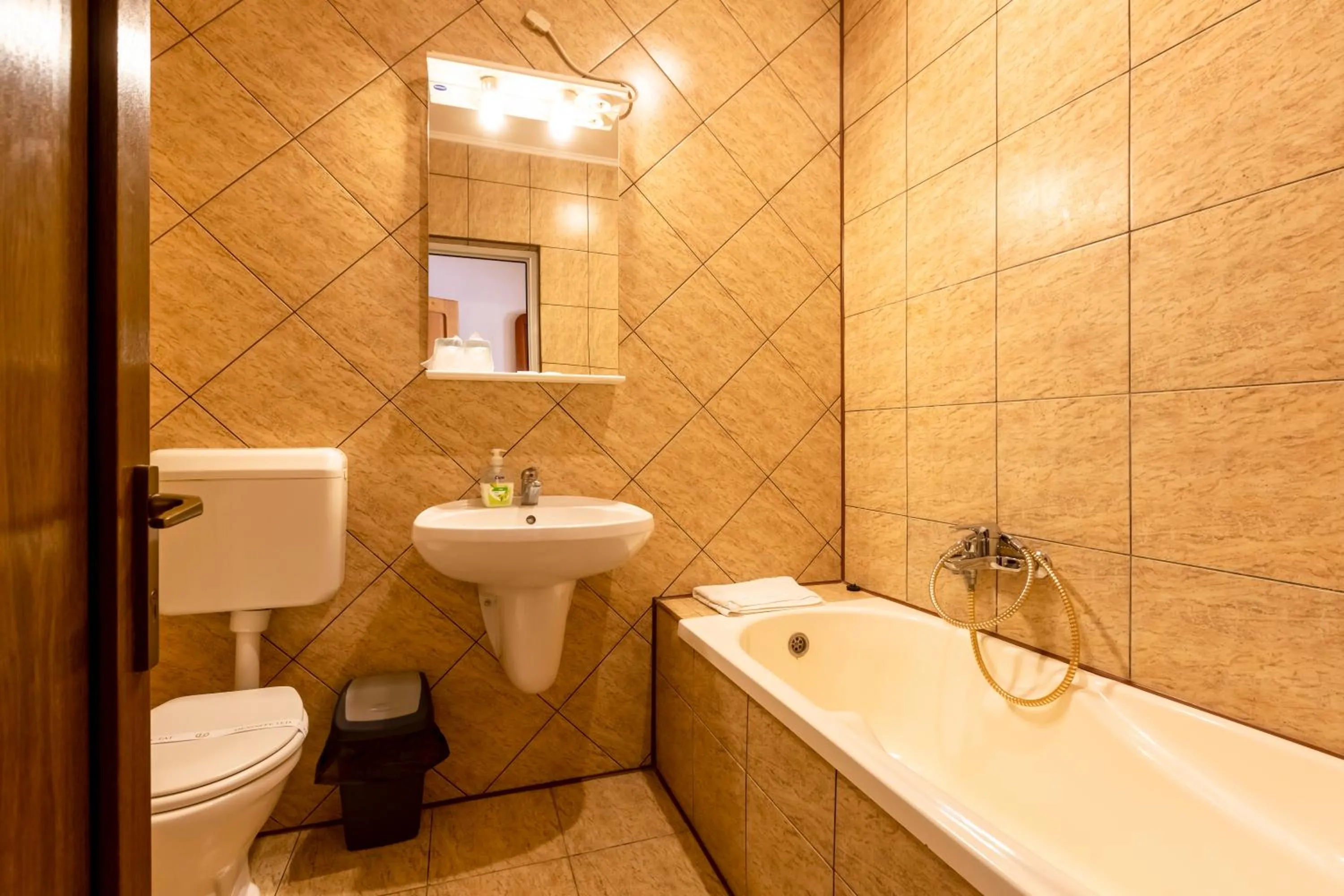 Bathroom in Hotel Denis str Gării nr 72