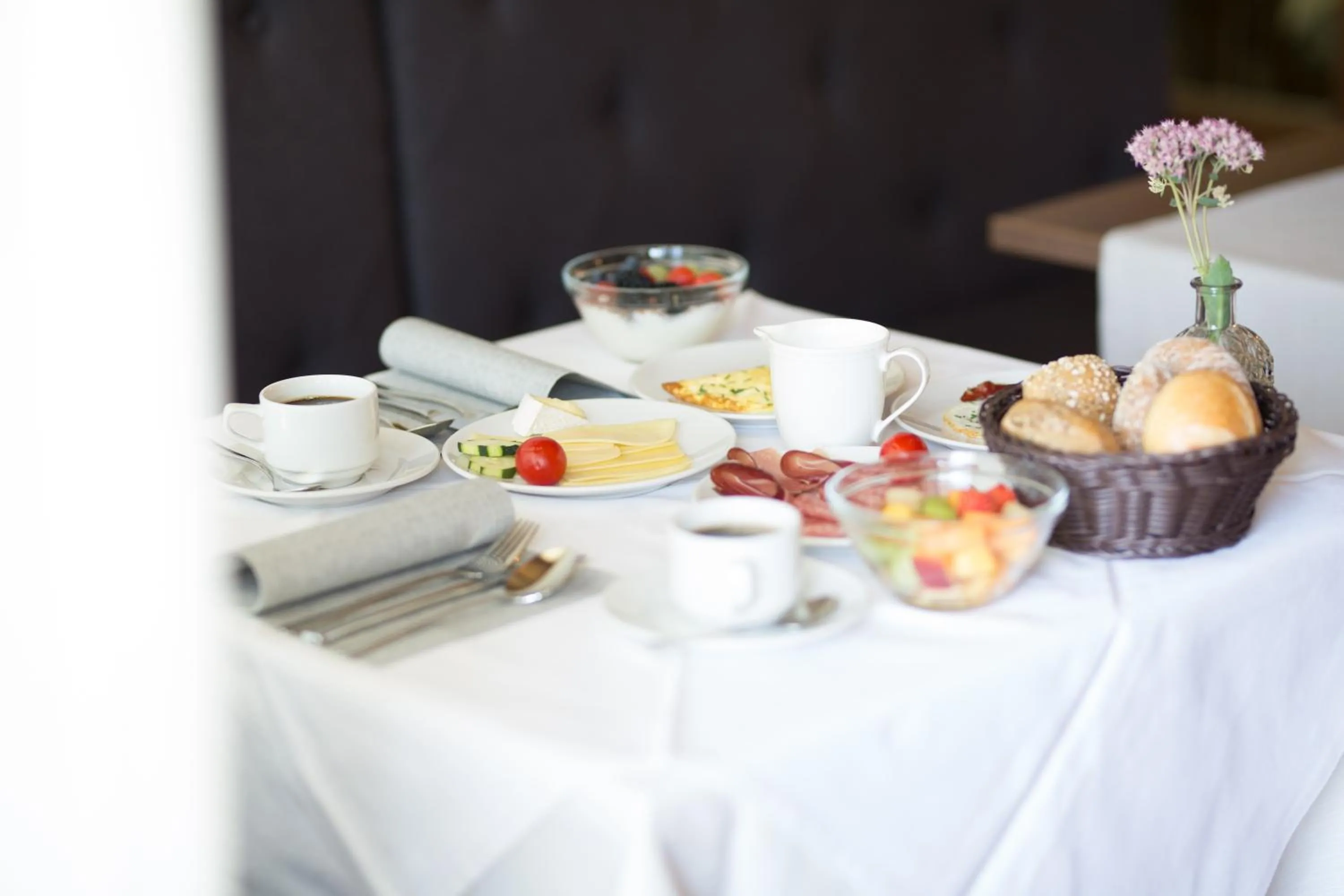 Breakfast in Pension Sankt Urban