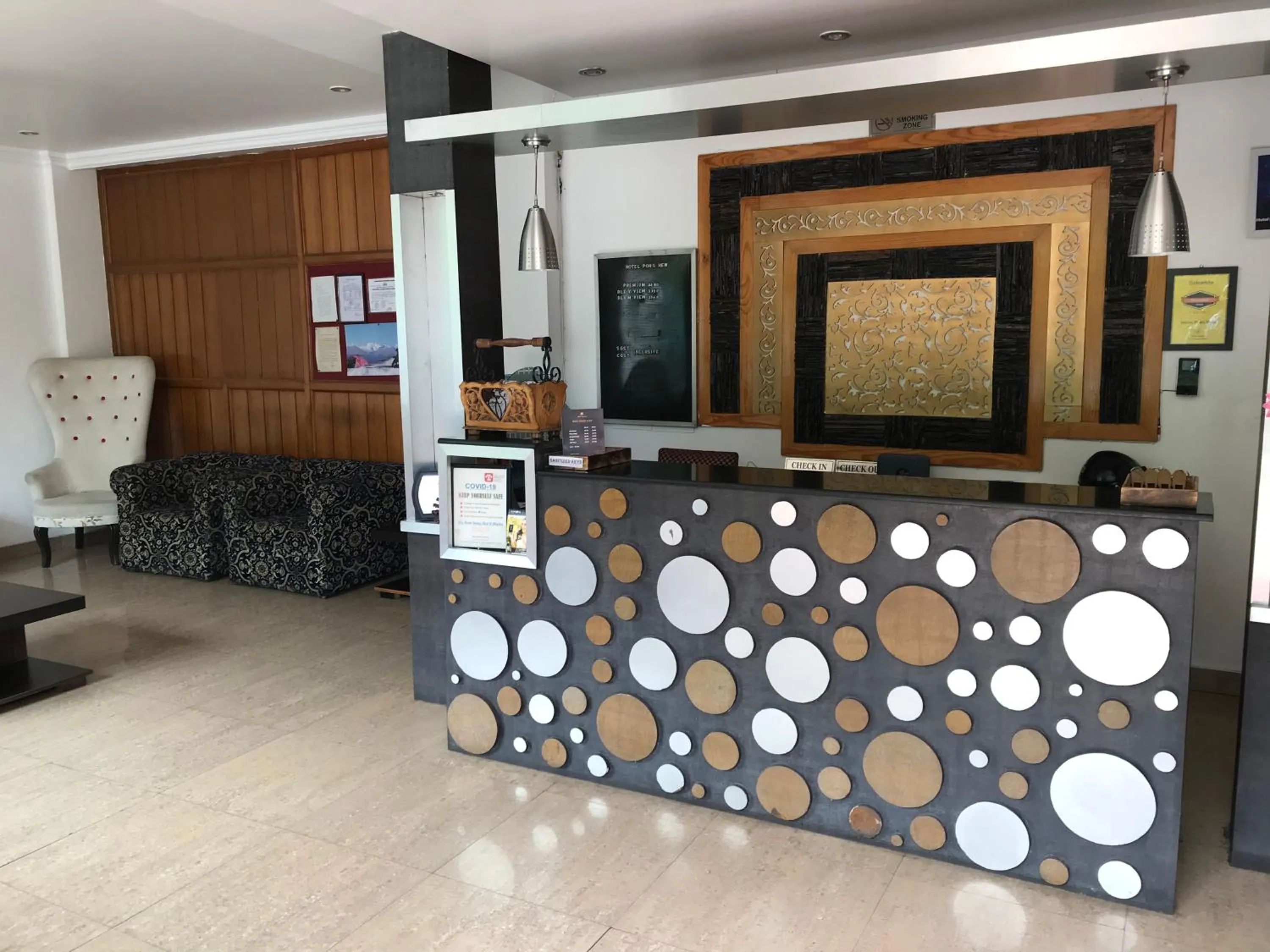 Lobby or reception in Hotel Pong View