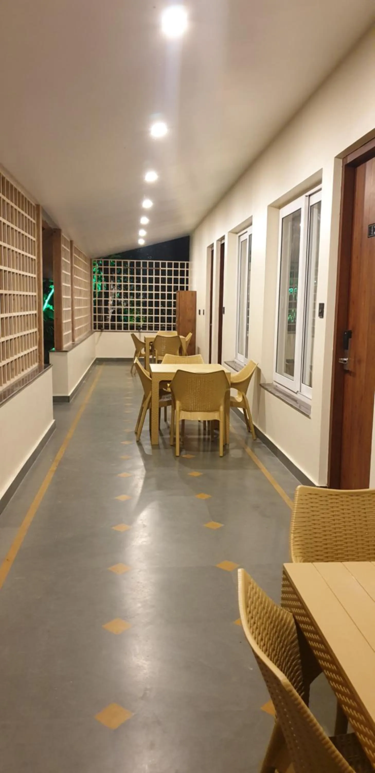 Seating area in Hotel Pong View