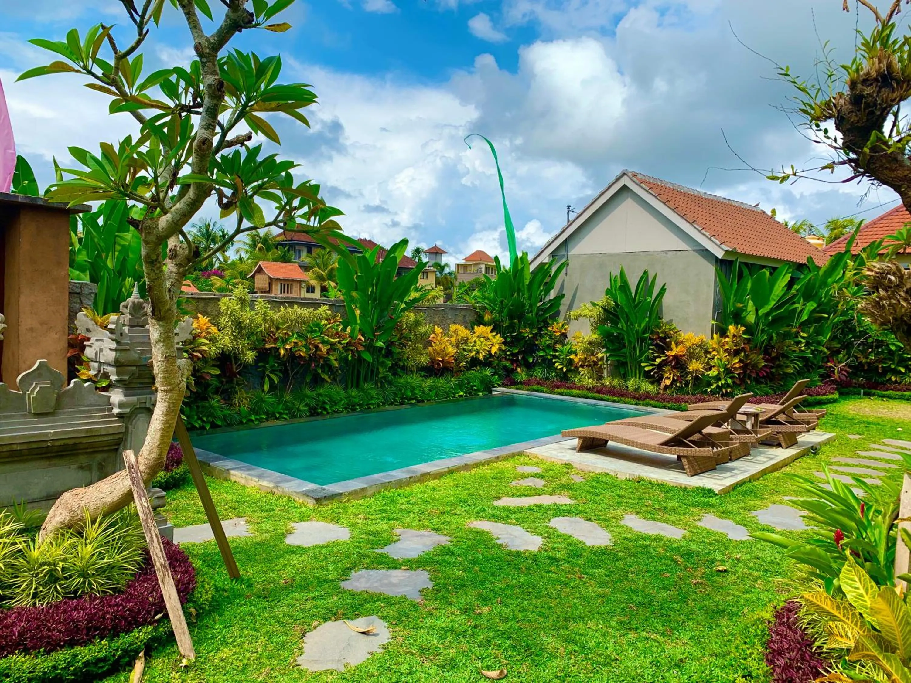 Swimming pool in Pondok Naya Ubud