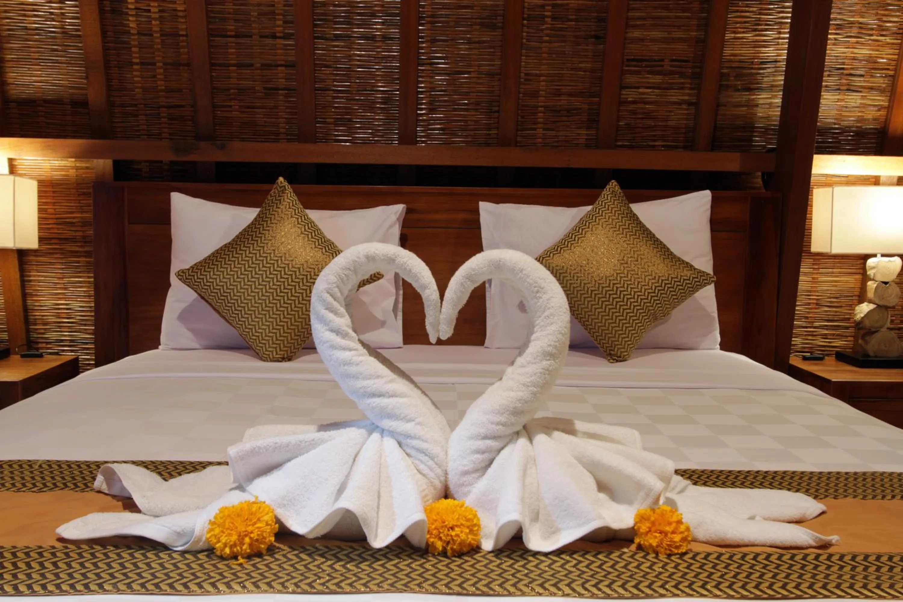 Bed in Pondok Naya Ubud