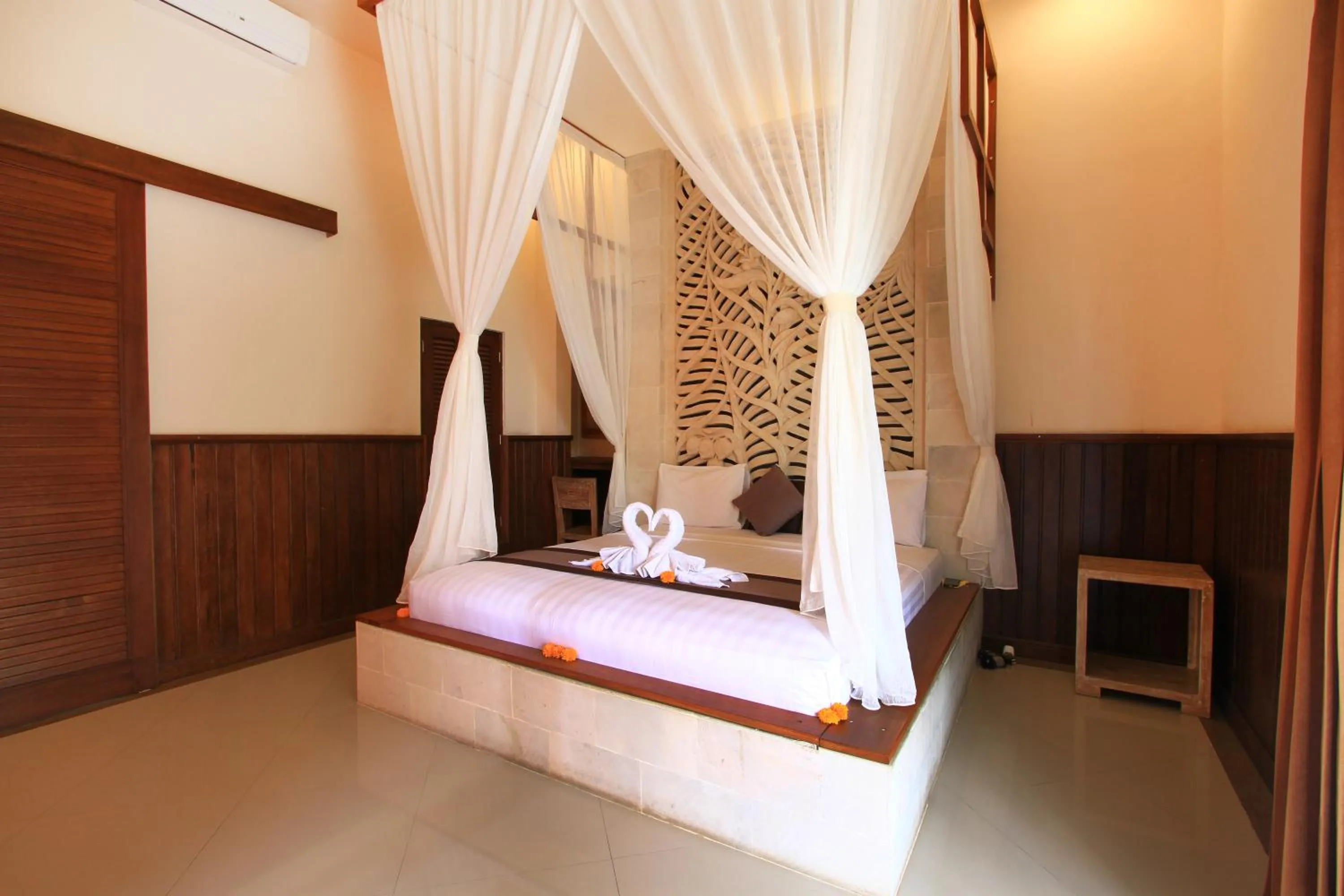 Bed in Pondok Naya Ubud