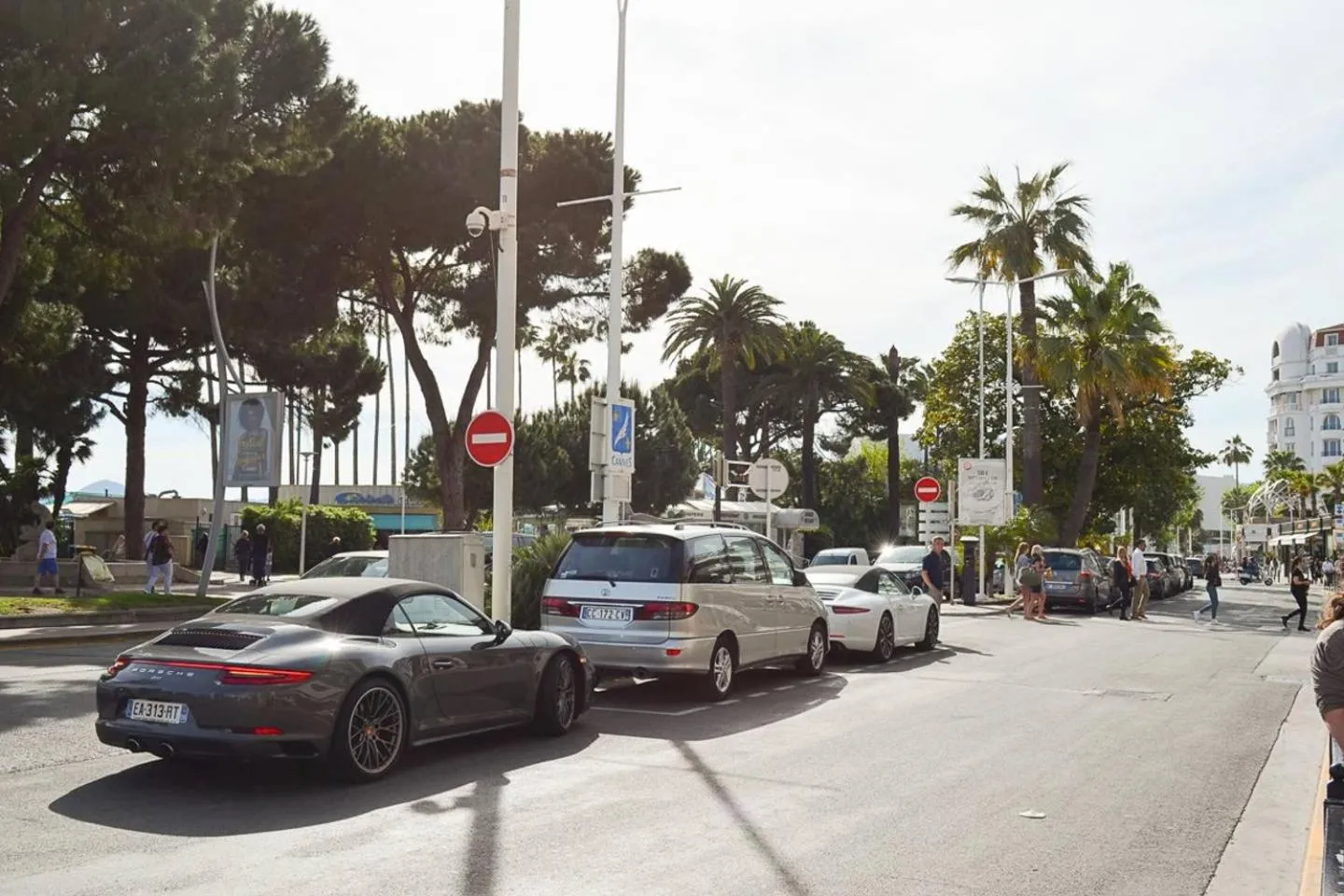Neighbourhood in Cannes croisette