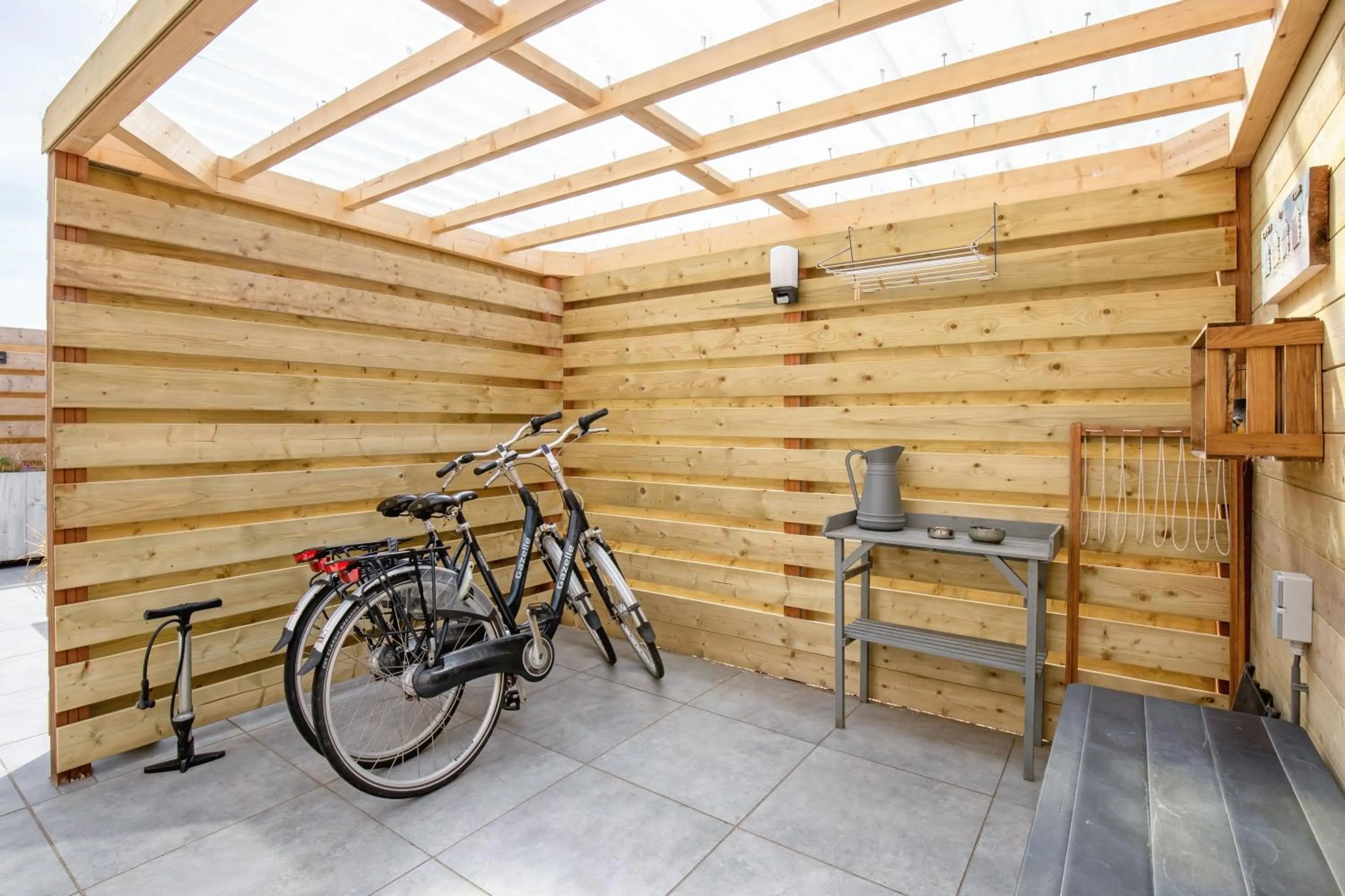 Cycling in Bed en Bike Strûnen op Texel