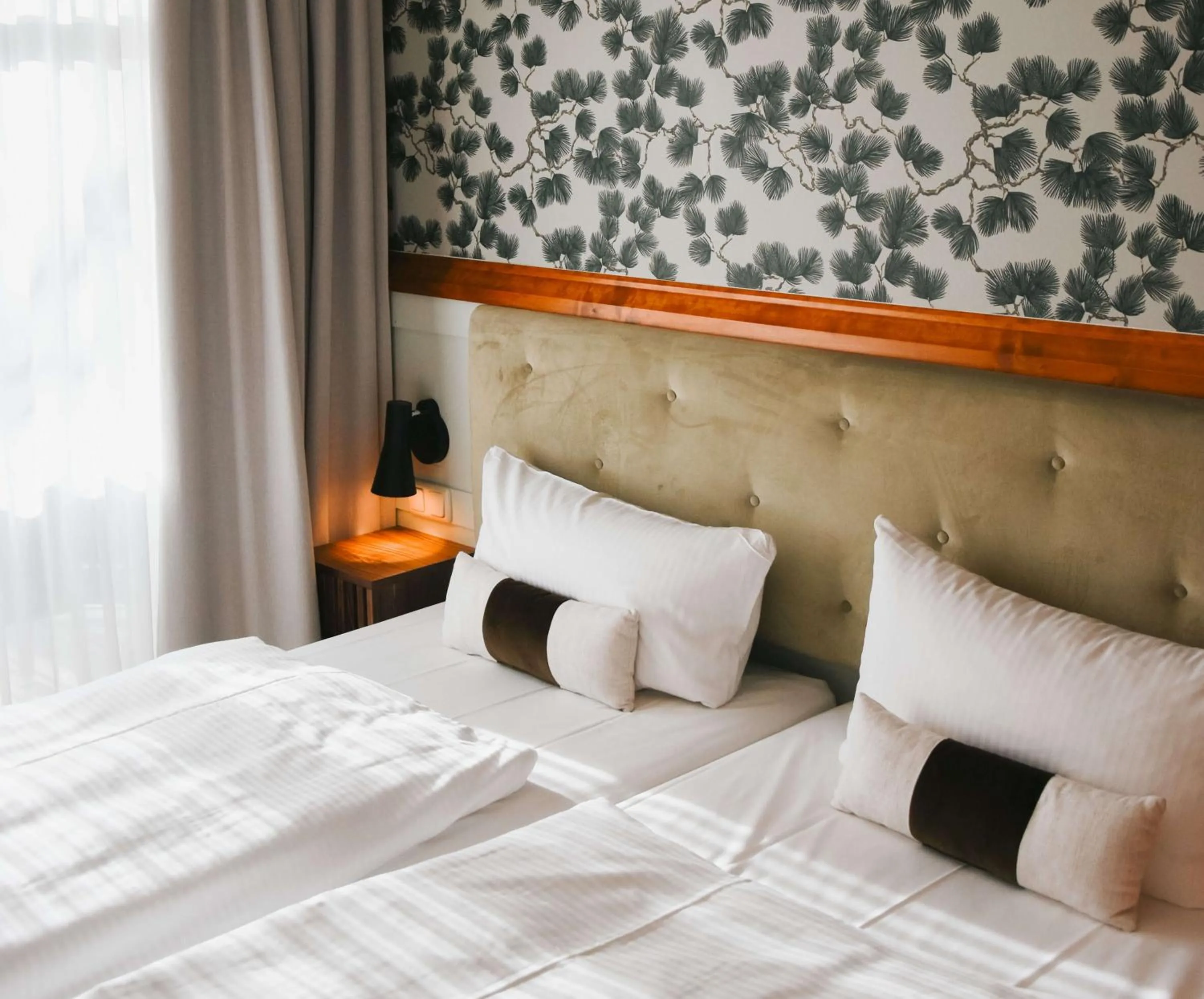 Bedroom, Bed in Villa Usedom