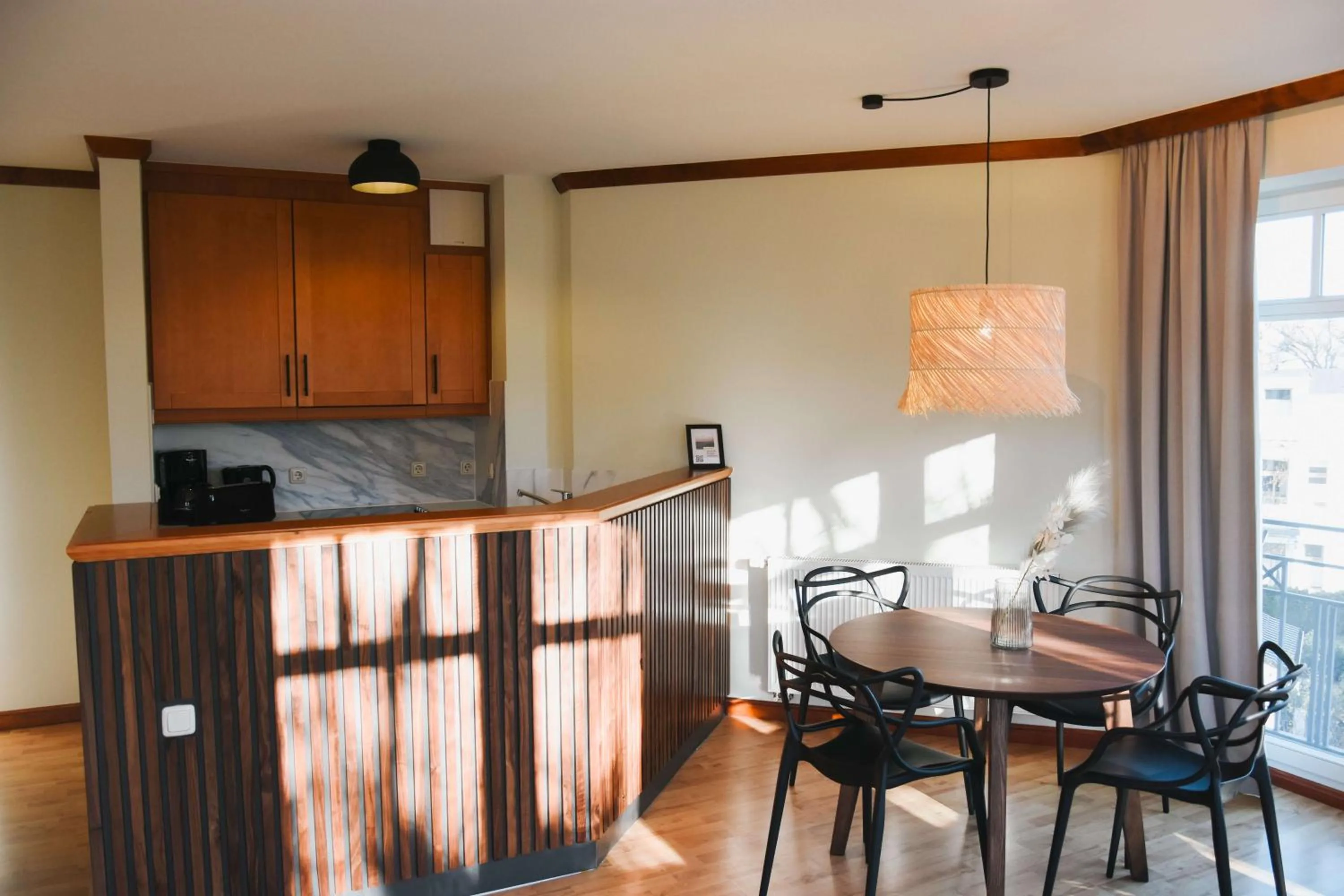 Kitchen or kitchenette in Villa Usedom