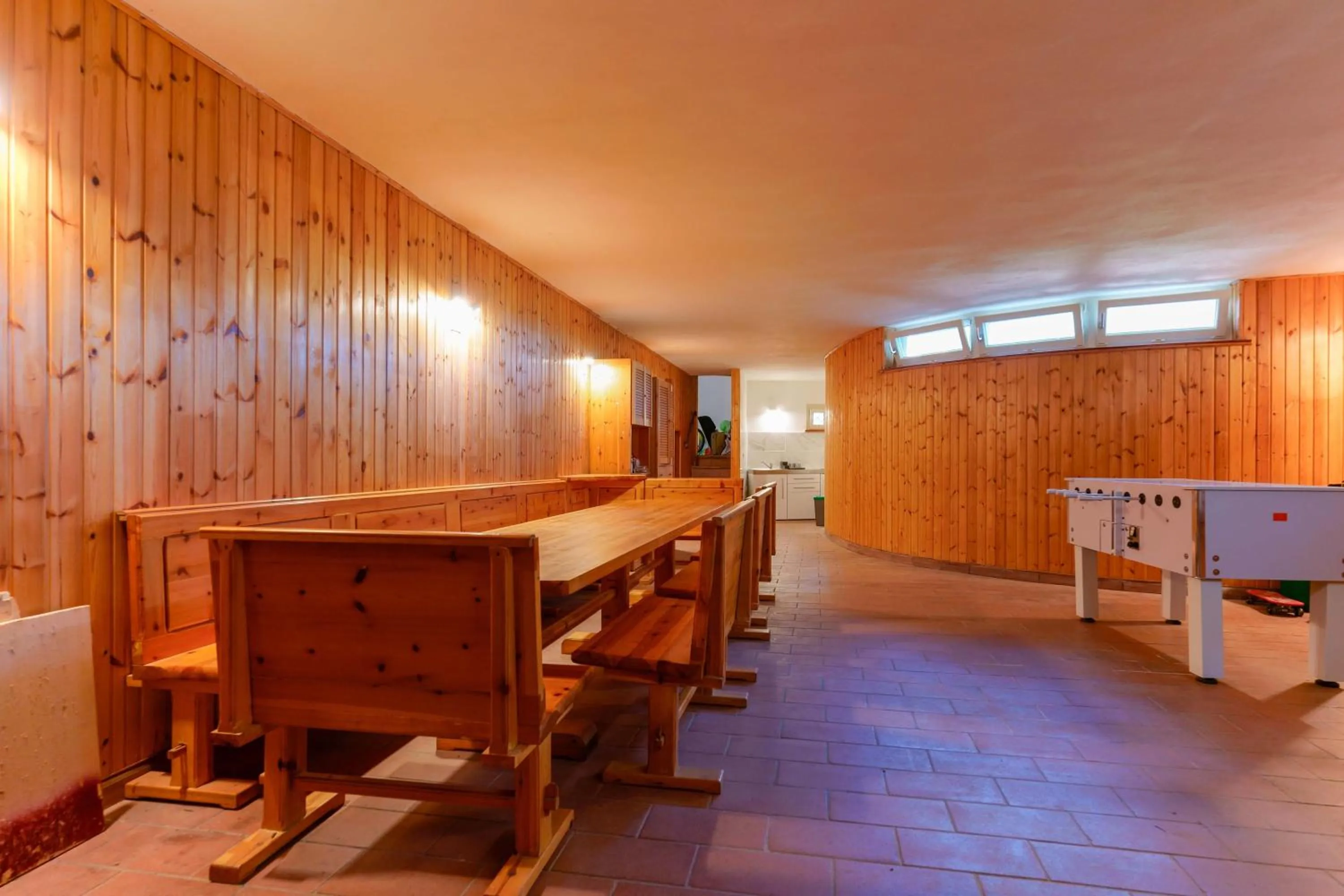 Dining area in B&B Villa Zola
