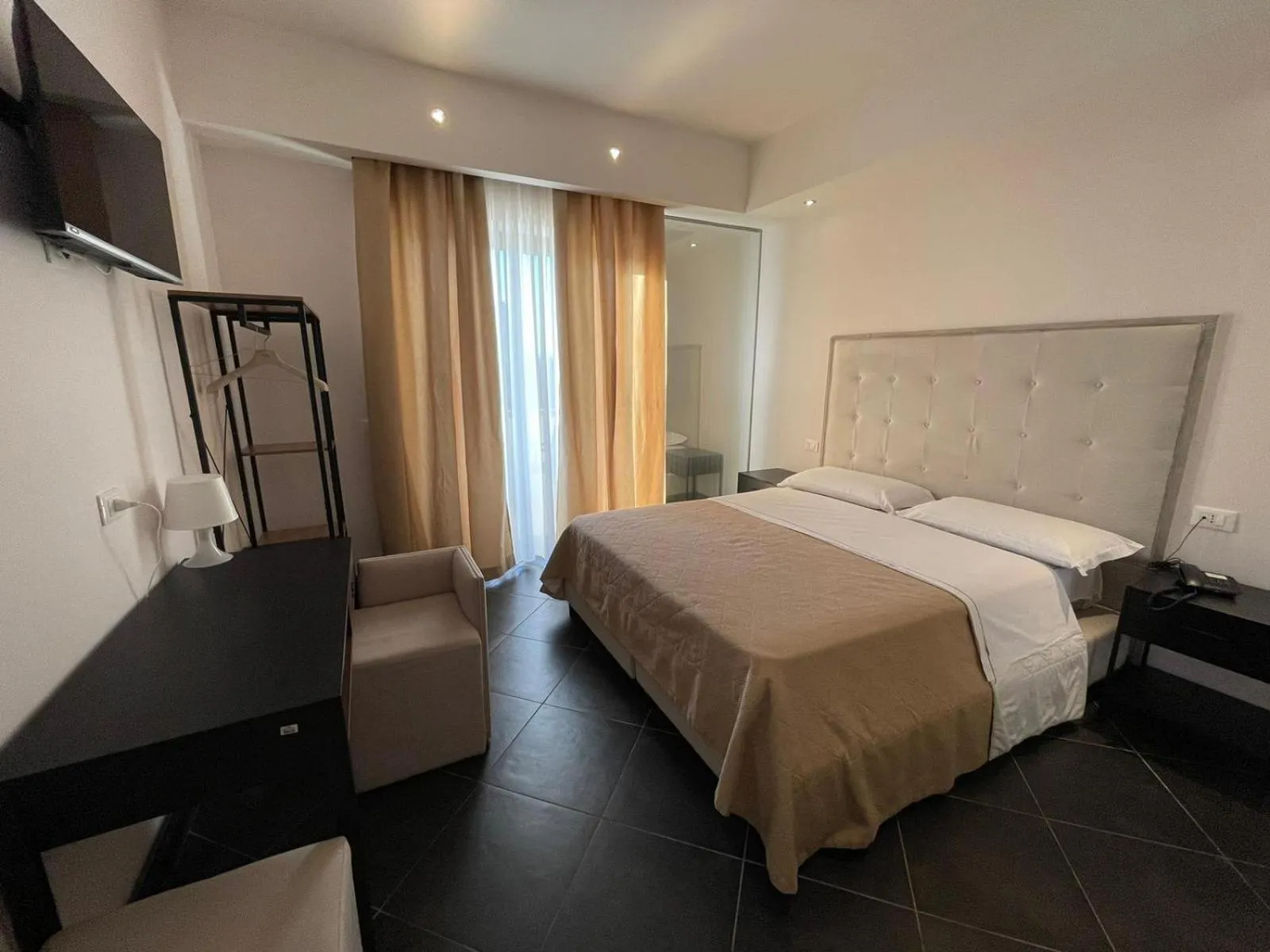 Bed in Hotel Briganti