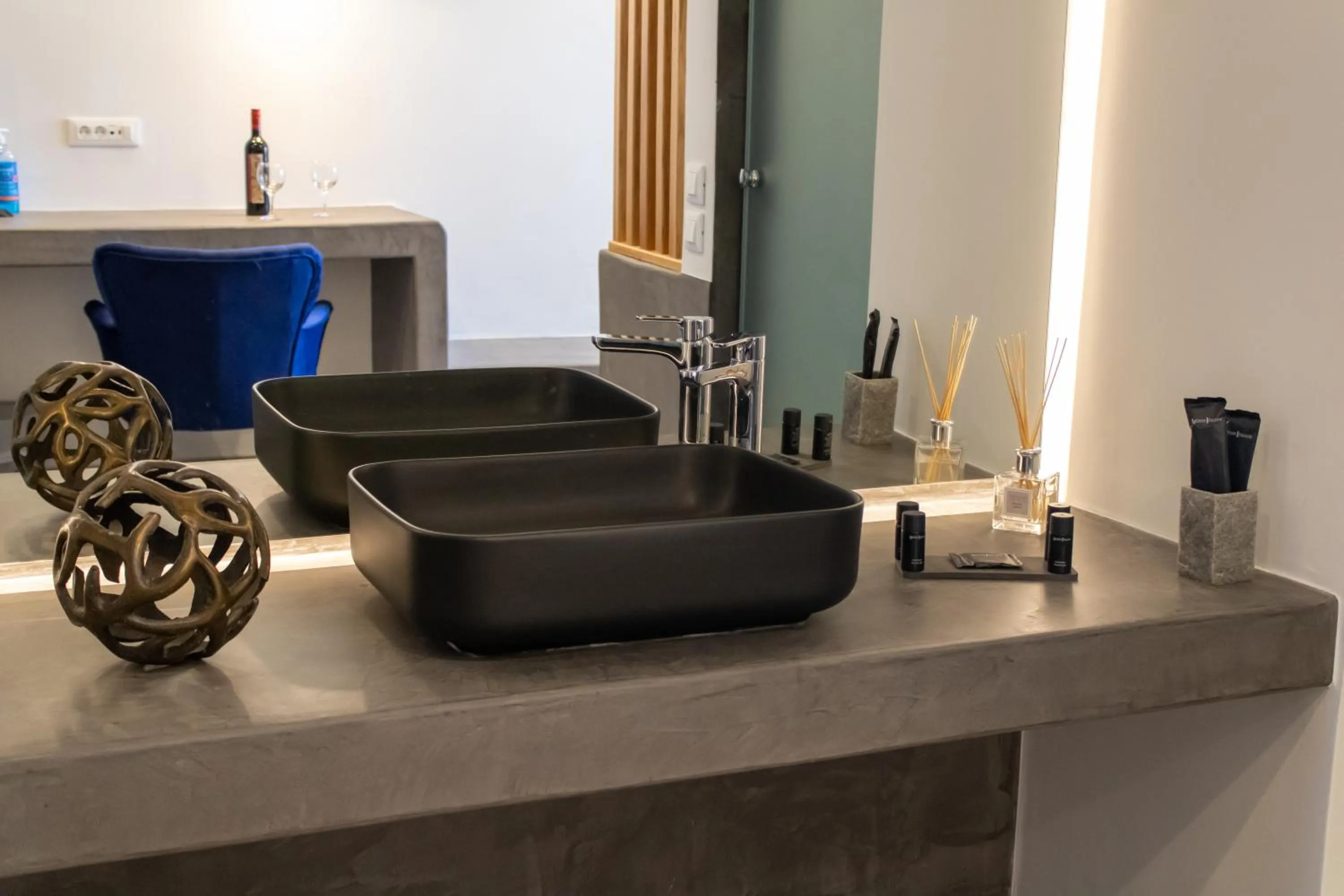 Bathroom in George & Joanna Suites Santorini