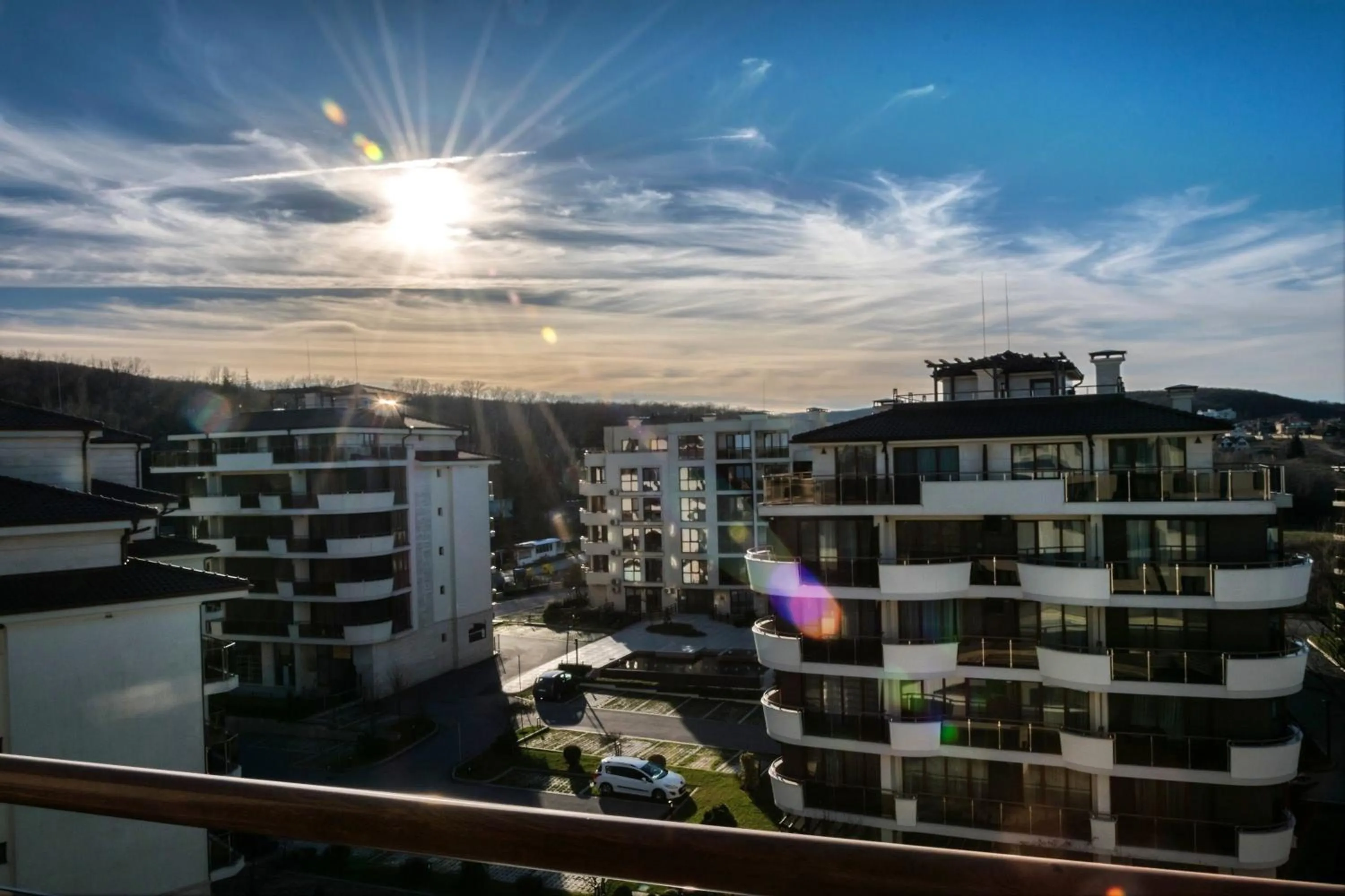 Property building in Long Beach Resort