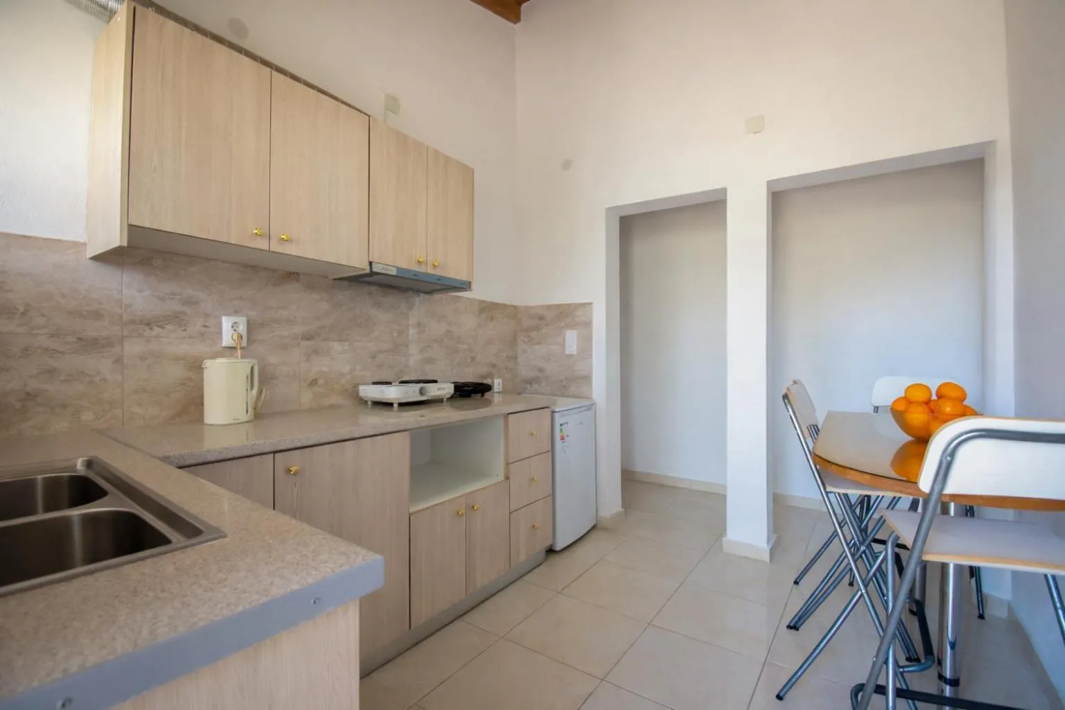 kitchen in Ionian Breeze Apartments