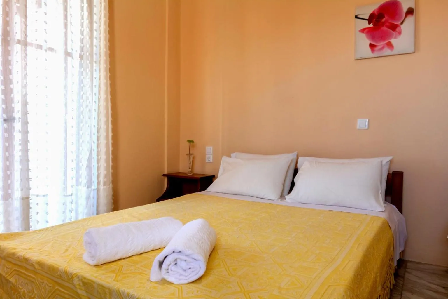 Bedroom, Bed in Ionian Breeze Apartments