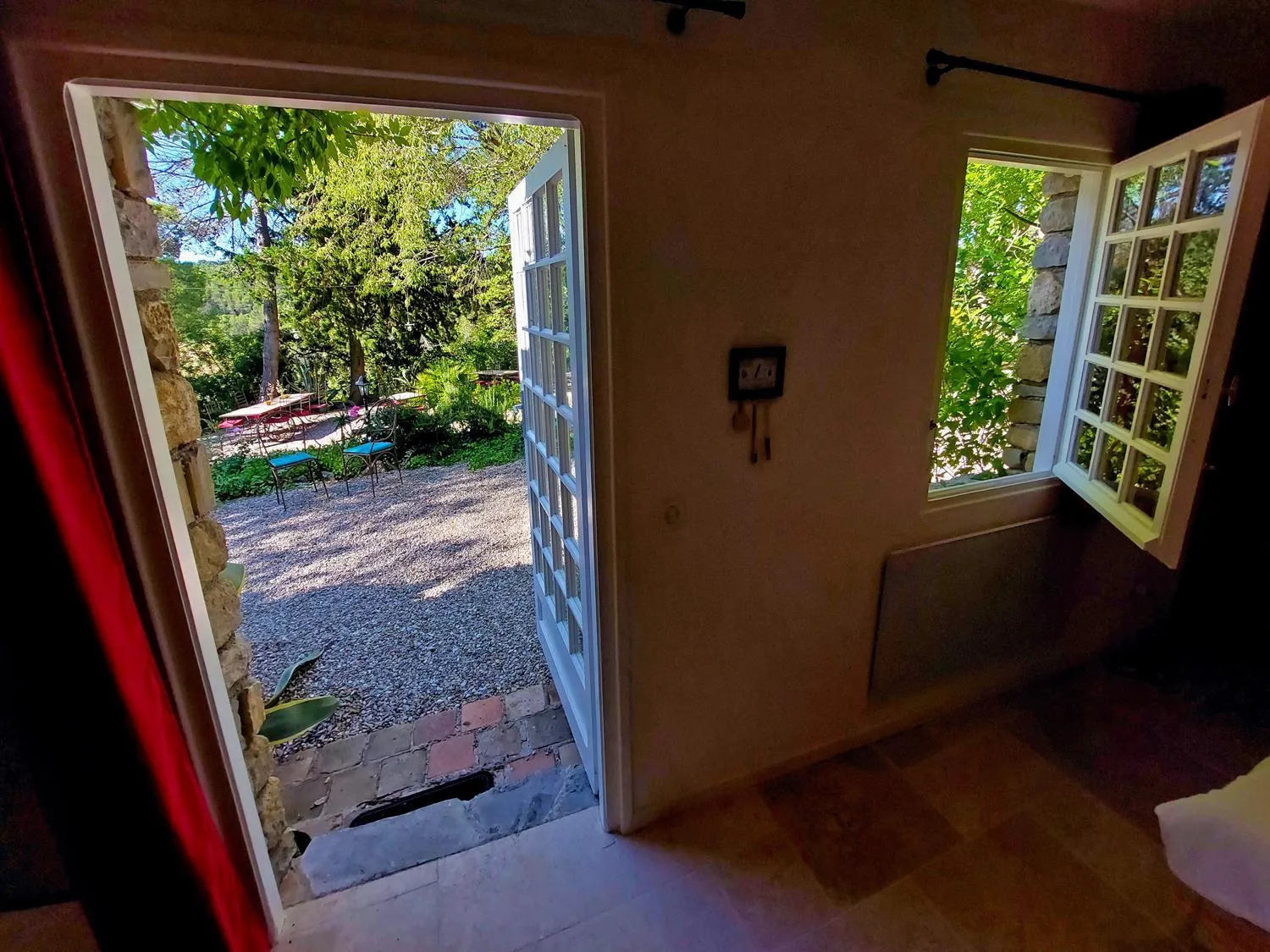 Garden view in Maison Catalina