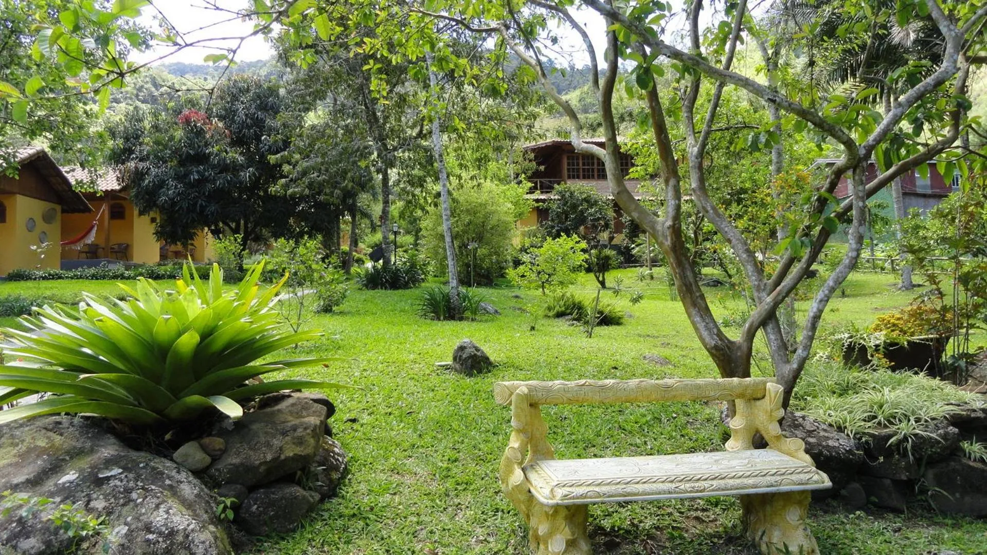 Garden in Pousada Chácara do Rio