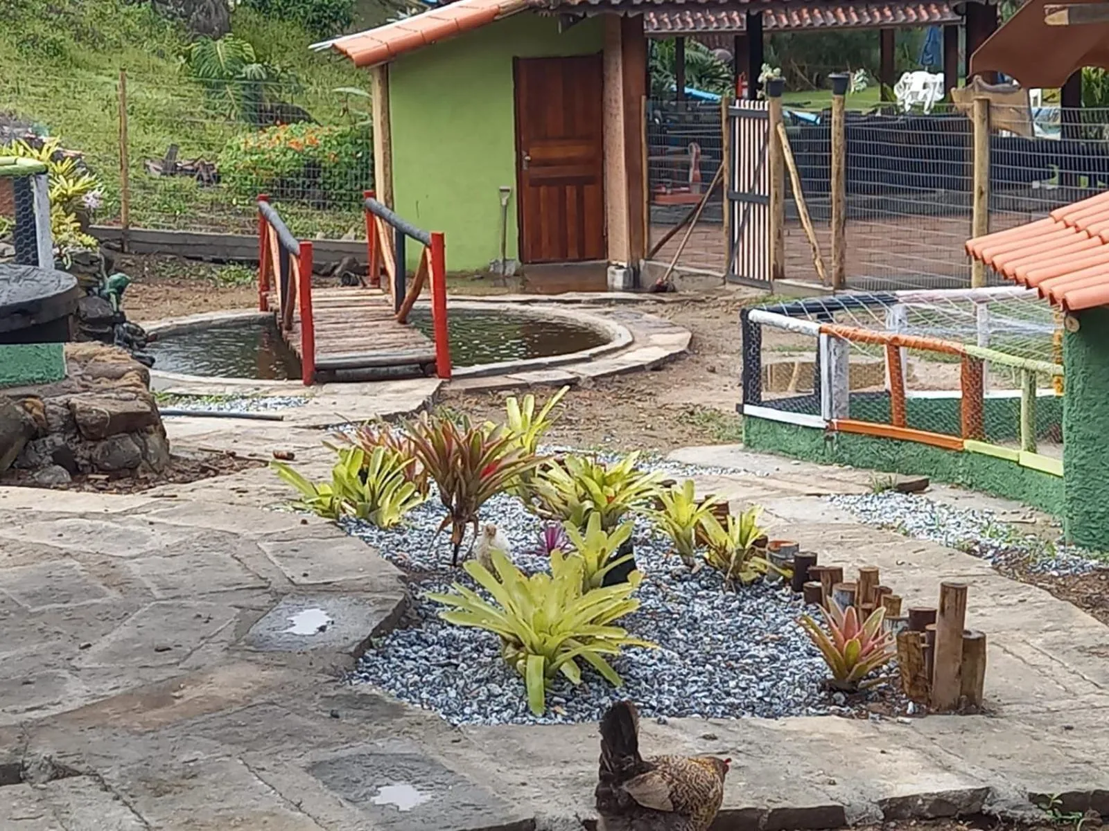 Garden in Pousada Chácara do Rio