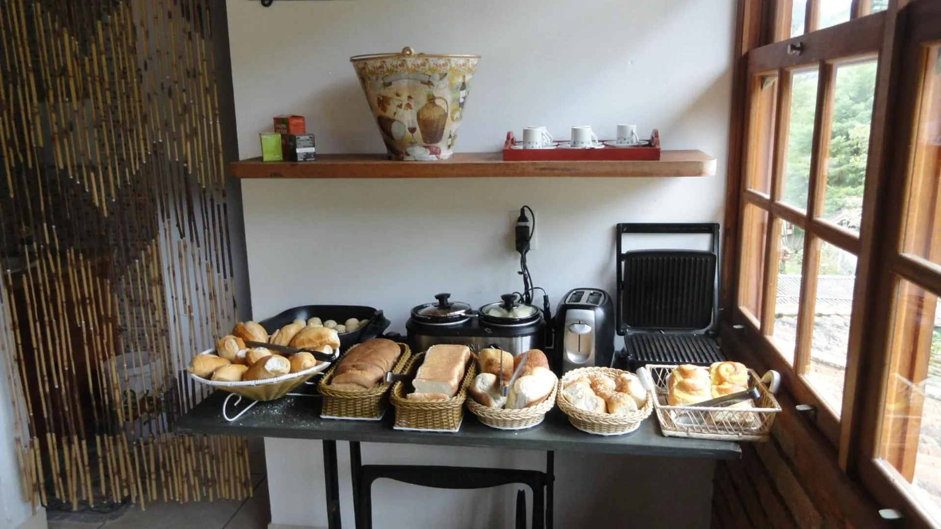 Breakfast in Pousada Chácara do Rio