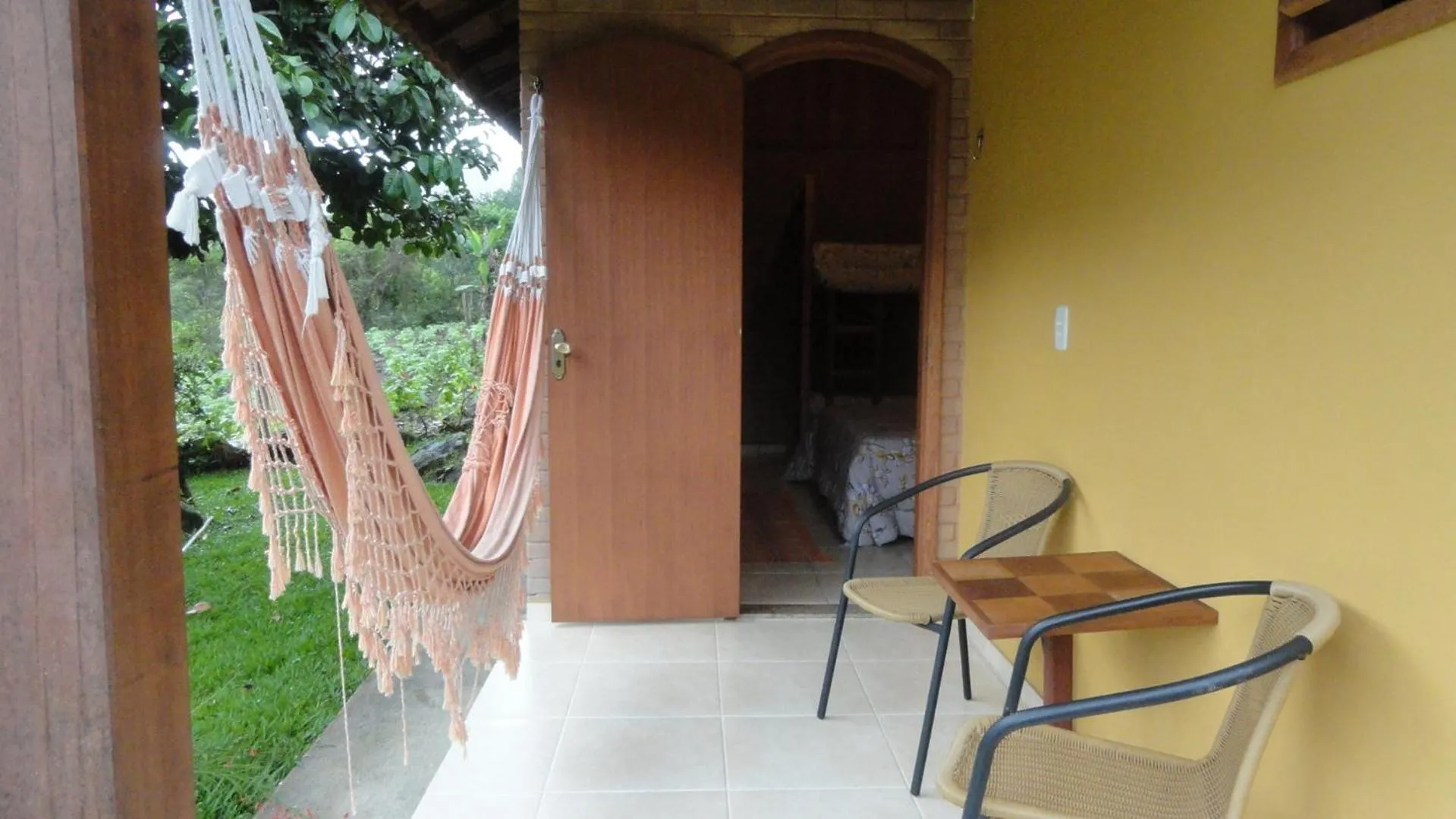 Balcony/Terrace in Pousada Chácara do Rio