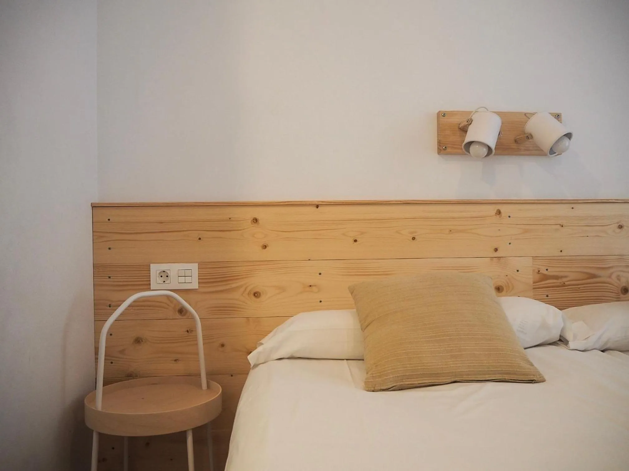 Bedroom, Bed in Pensión Urkia