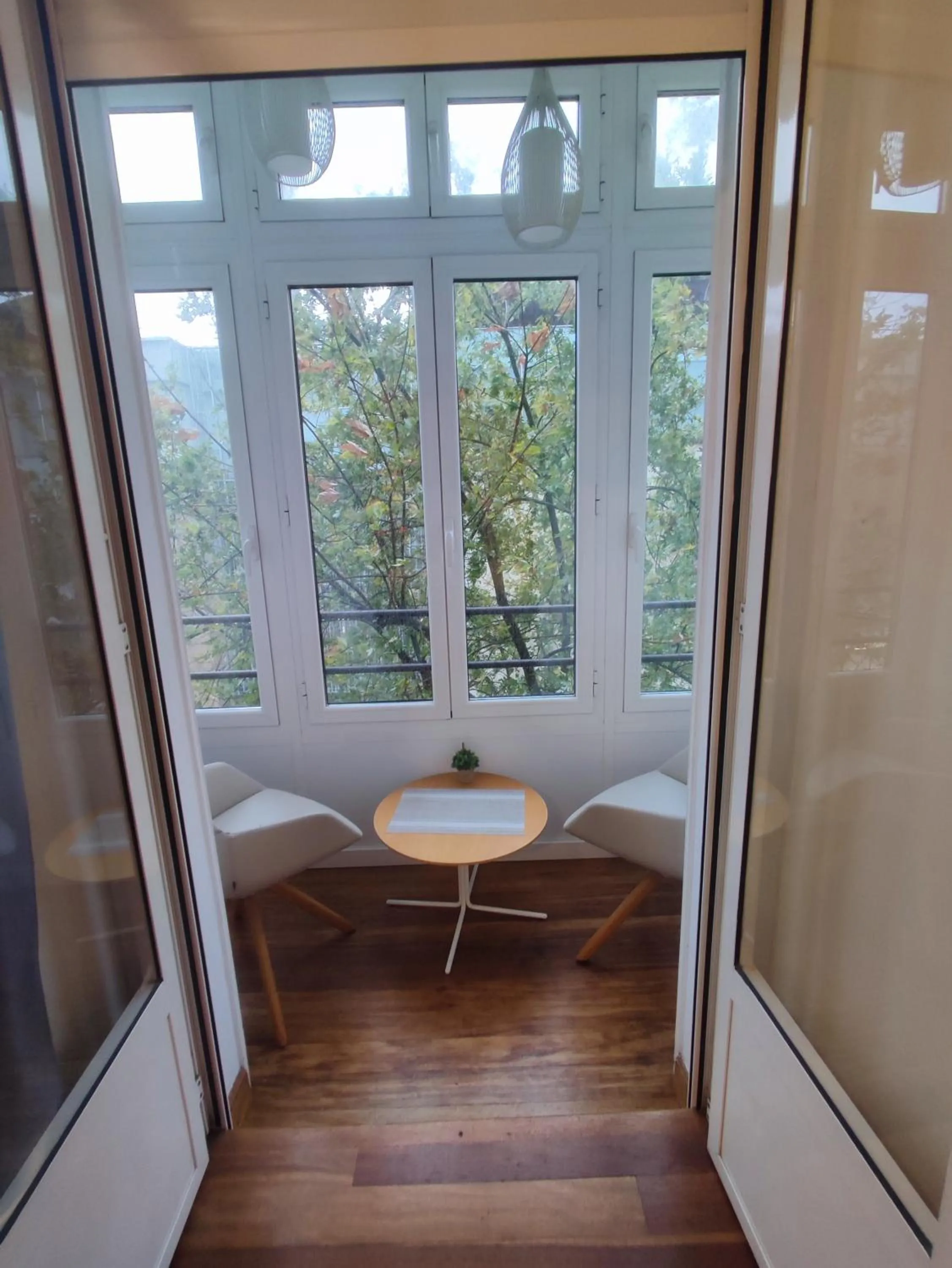 Living room in Pensión Urkia