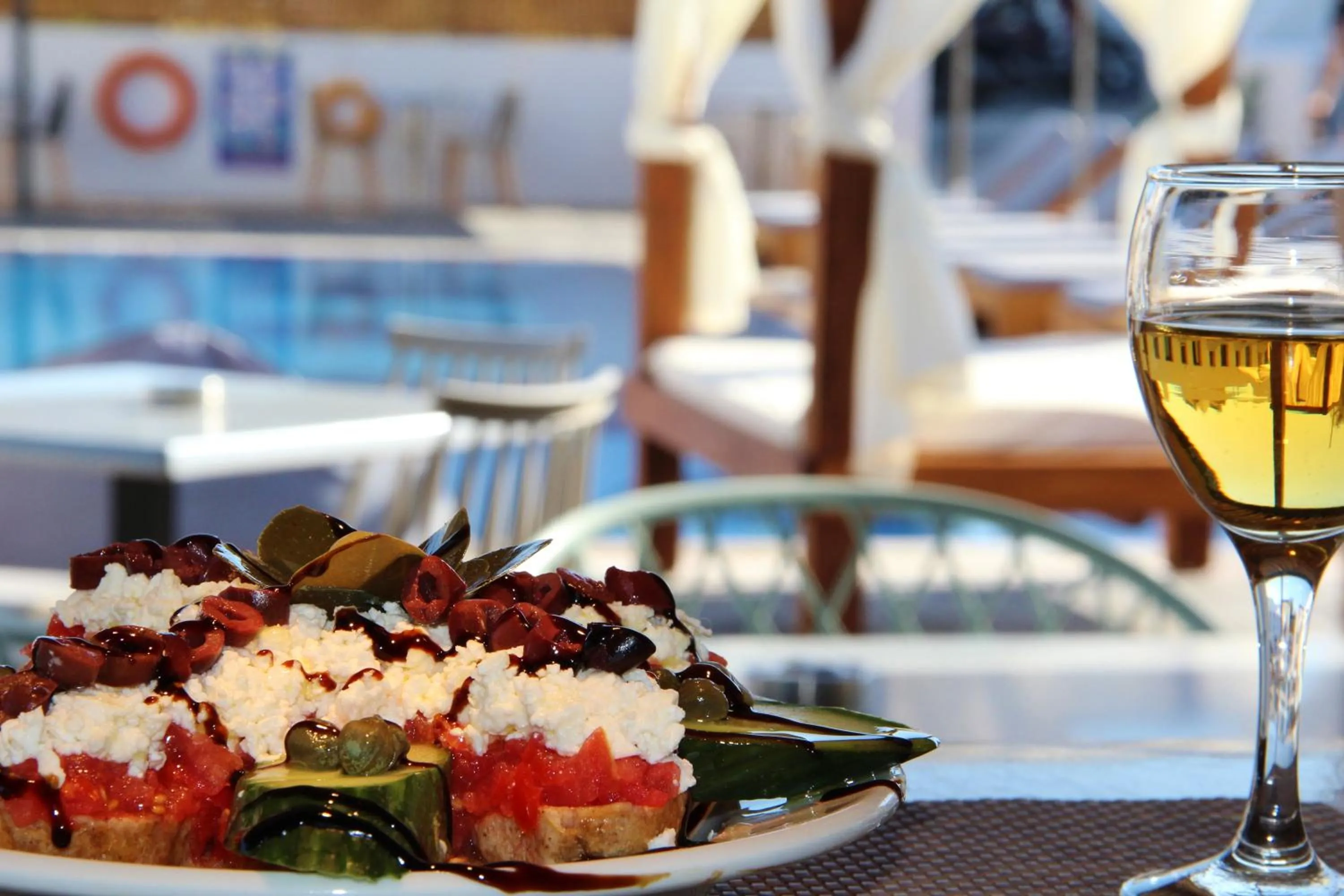 Food close-up in Ifestos Villa