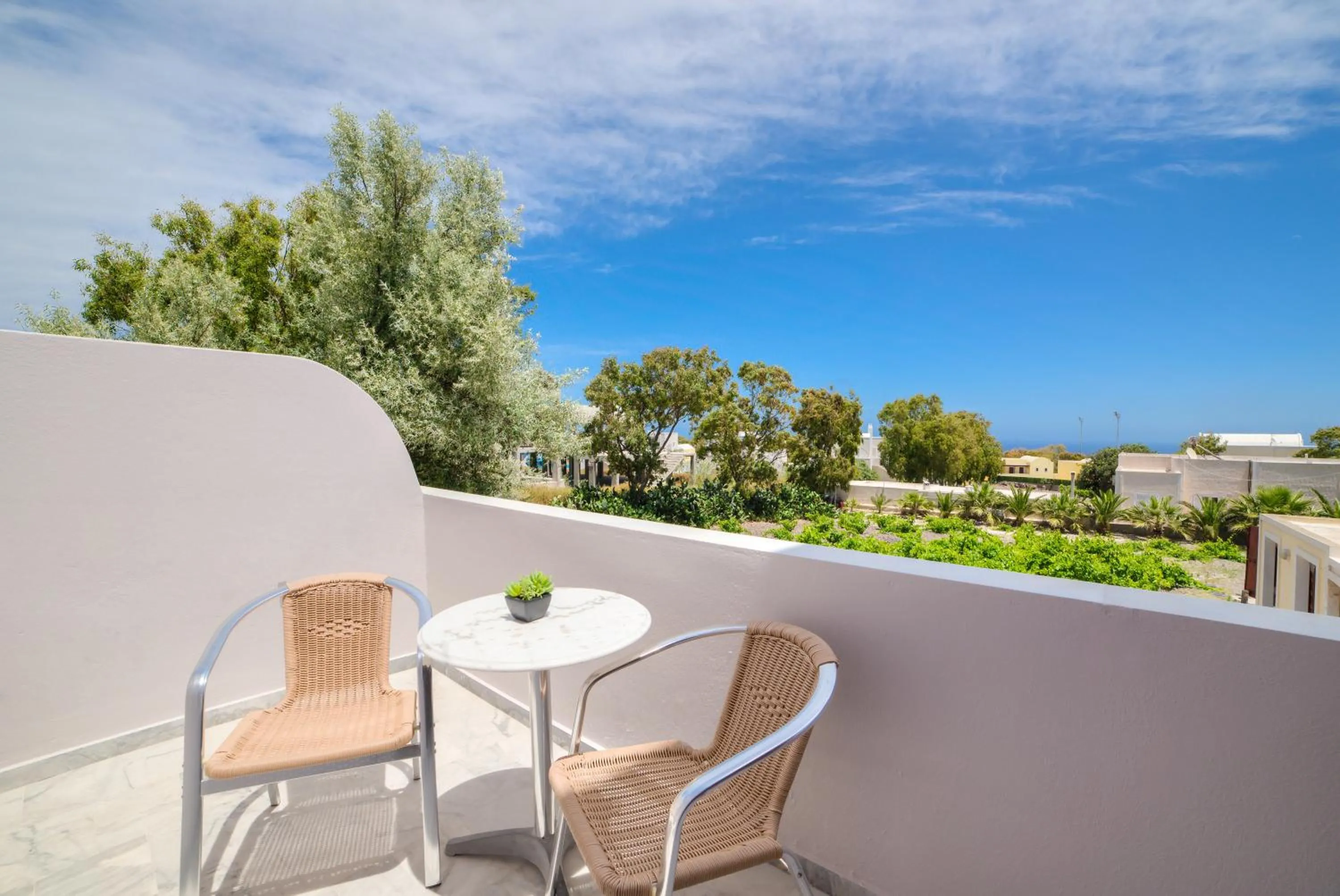 Garden view in Ifestos Villa