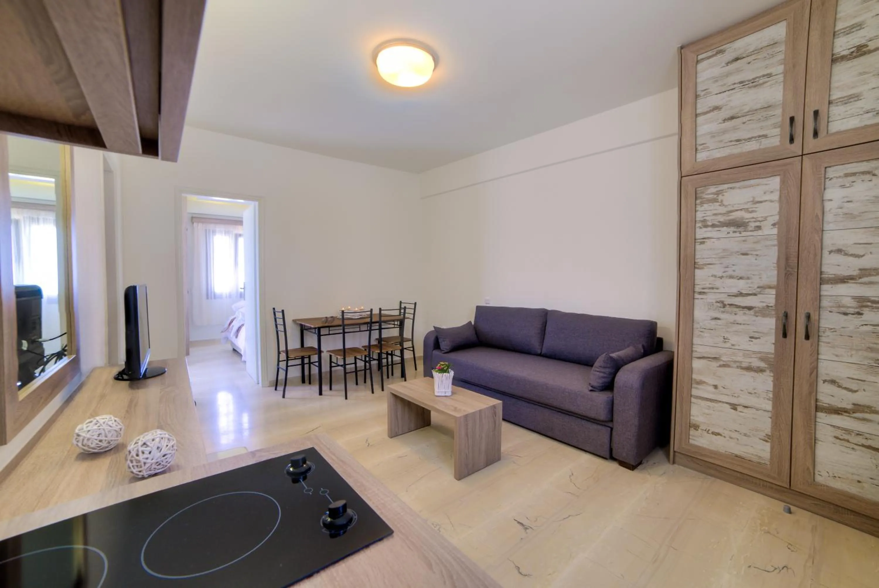 Kitchen or kitchenette in Ifestos Villa