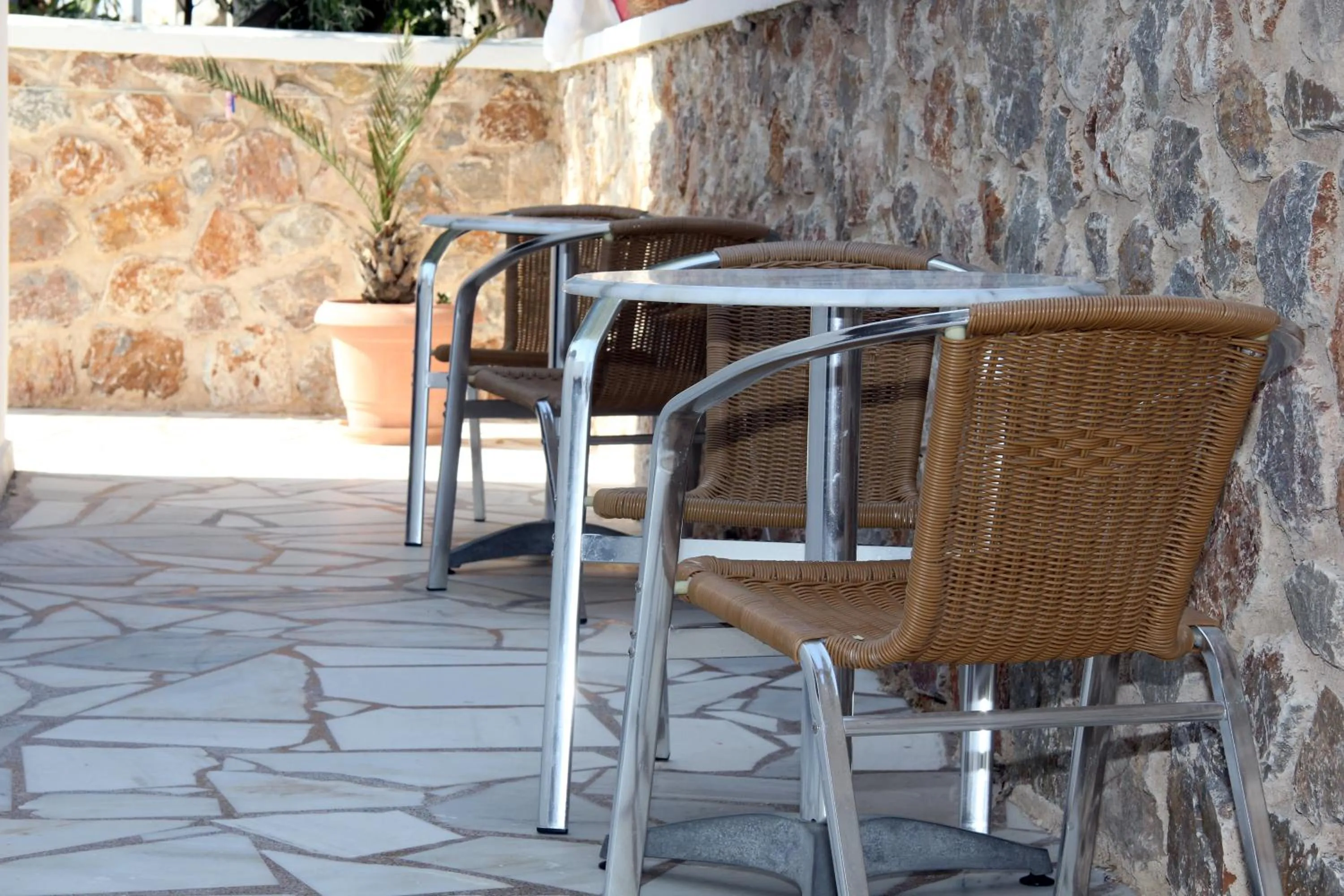 Patio in Ifestos Villa